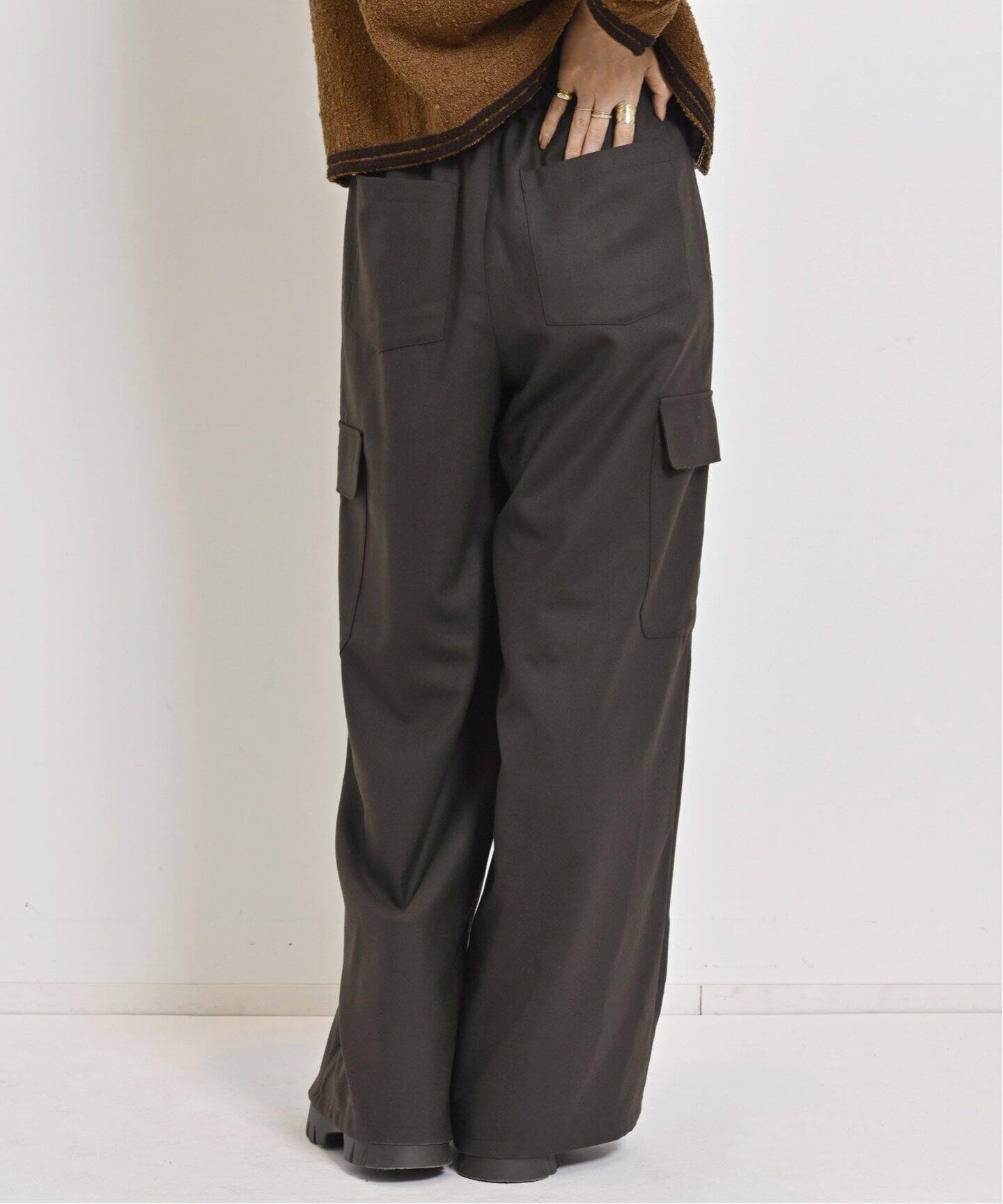 WOOL CARGO PANTS（カーゴパンツ）｜L