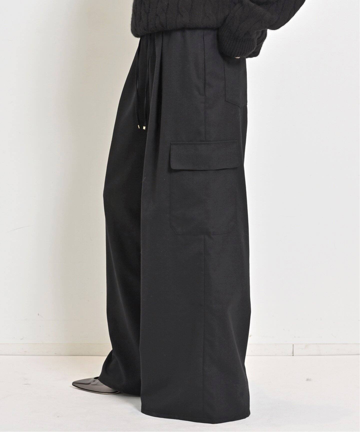 WOOL CARGO PANTS（カーゴパンツ）｜L