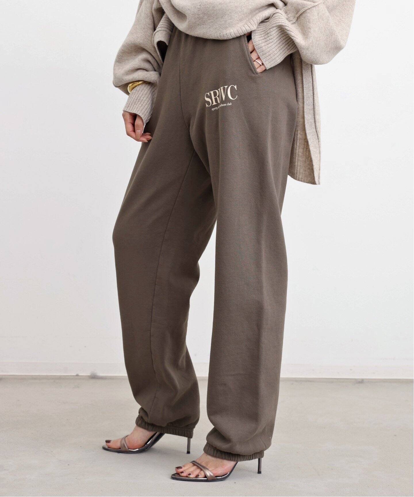 SPORTY＆RICH/スポーティーアンドリッチ】 SRWC SWEAT PANTS 
