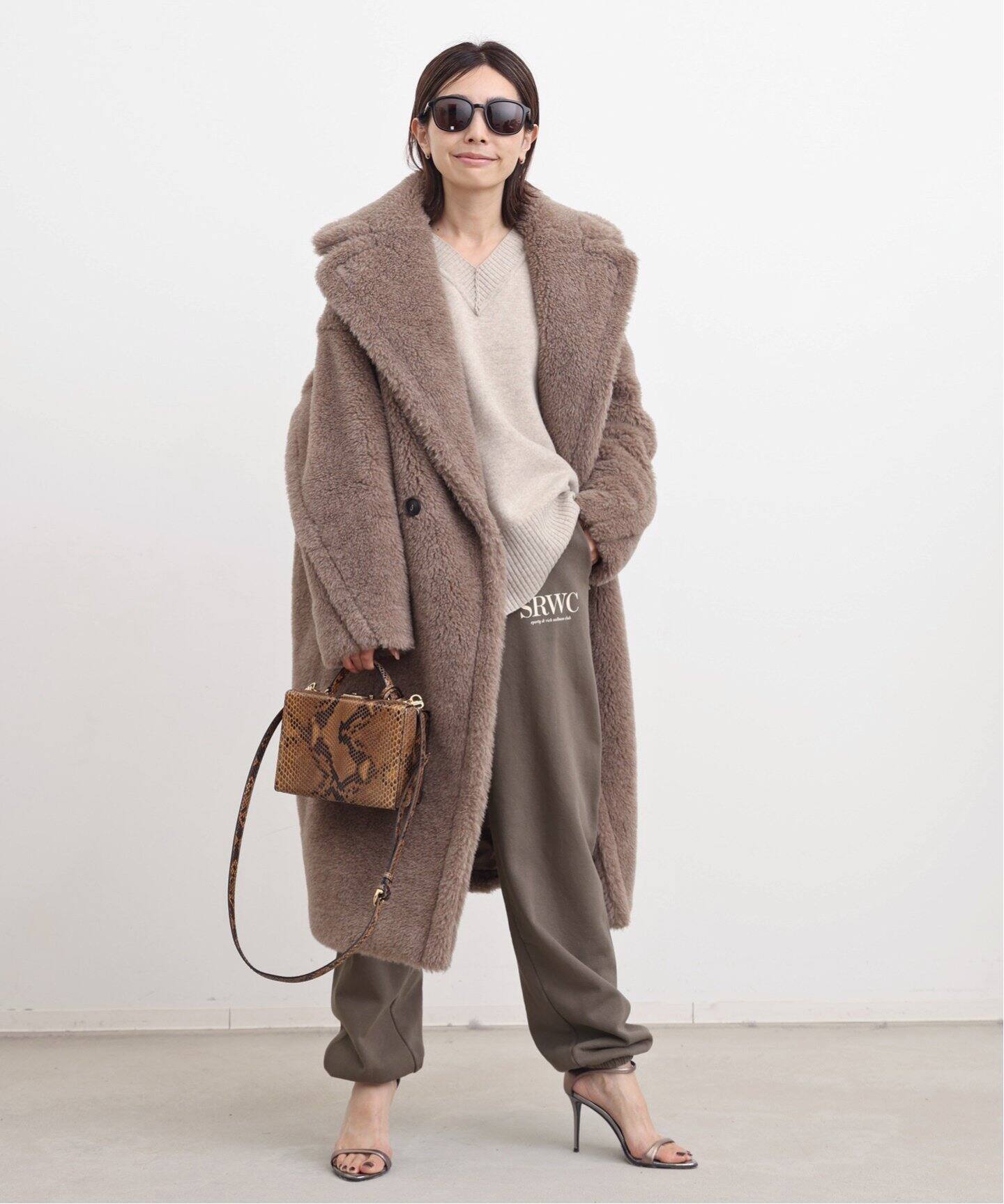 SPORTY＆RICH/スポーティーアンドリッチ】 SRWC SWEAT PANTS  