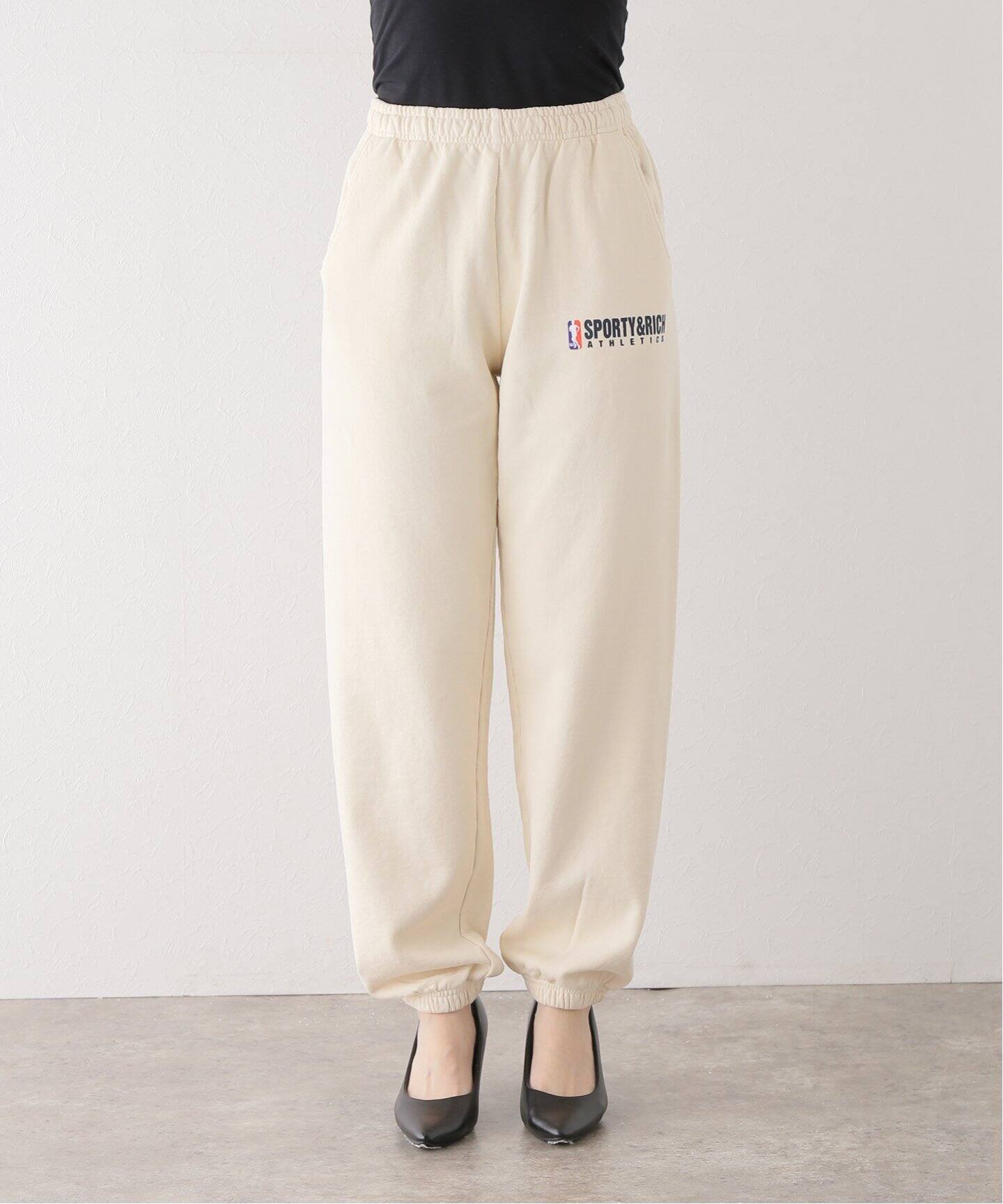 SPORTY&RICH/スポーティアンドリッチ】 Team Logo Sweatpants 