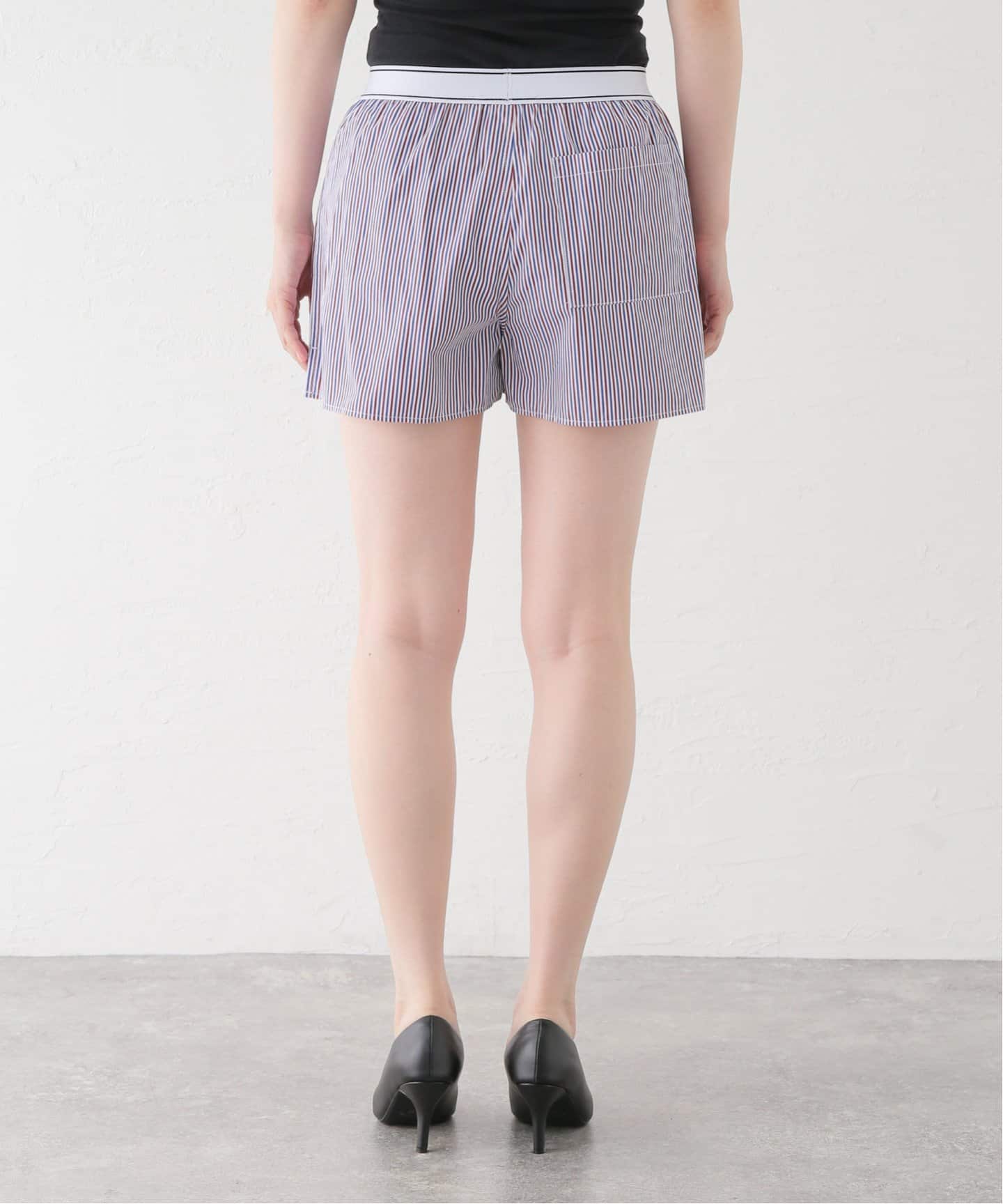 タグ付き！L'Appartement SPORTY&RICH ベロアパンツ SPORTY&RICH/スポーティアンドリッチ】 Serif Logo Boxer Shorts