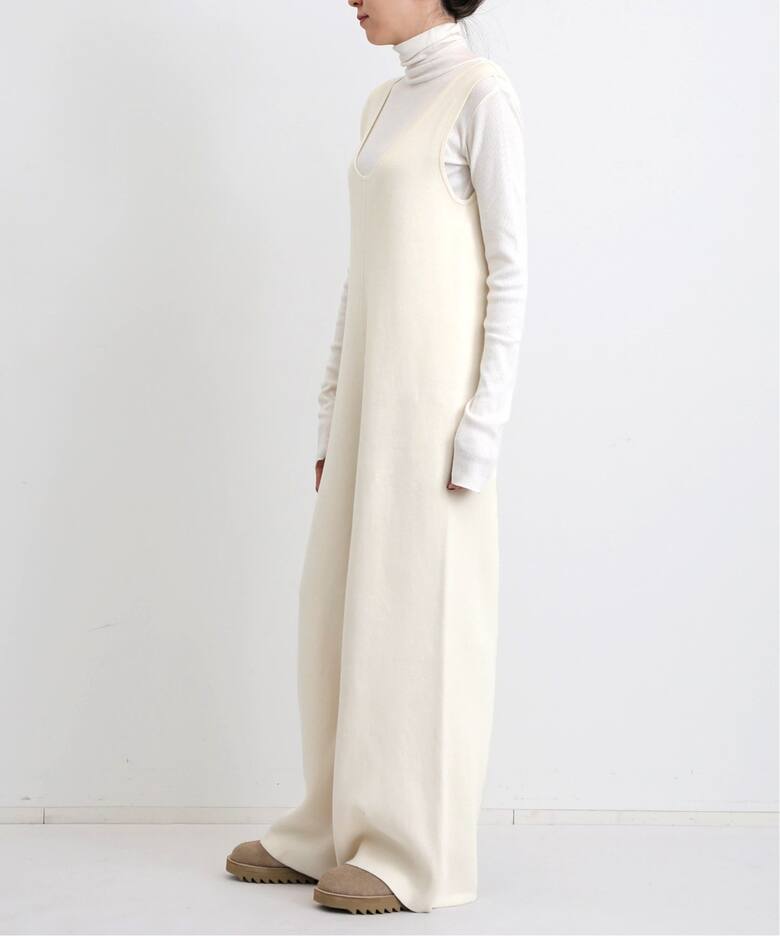 LAUREN MANOOGIAN/ローレン マヌージアン】 DOUBLE KNIT JUMPSUIT 