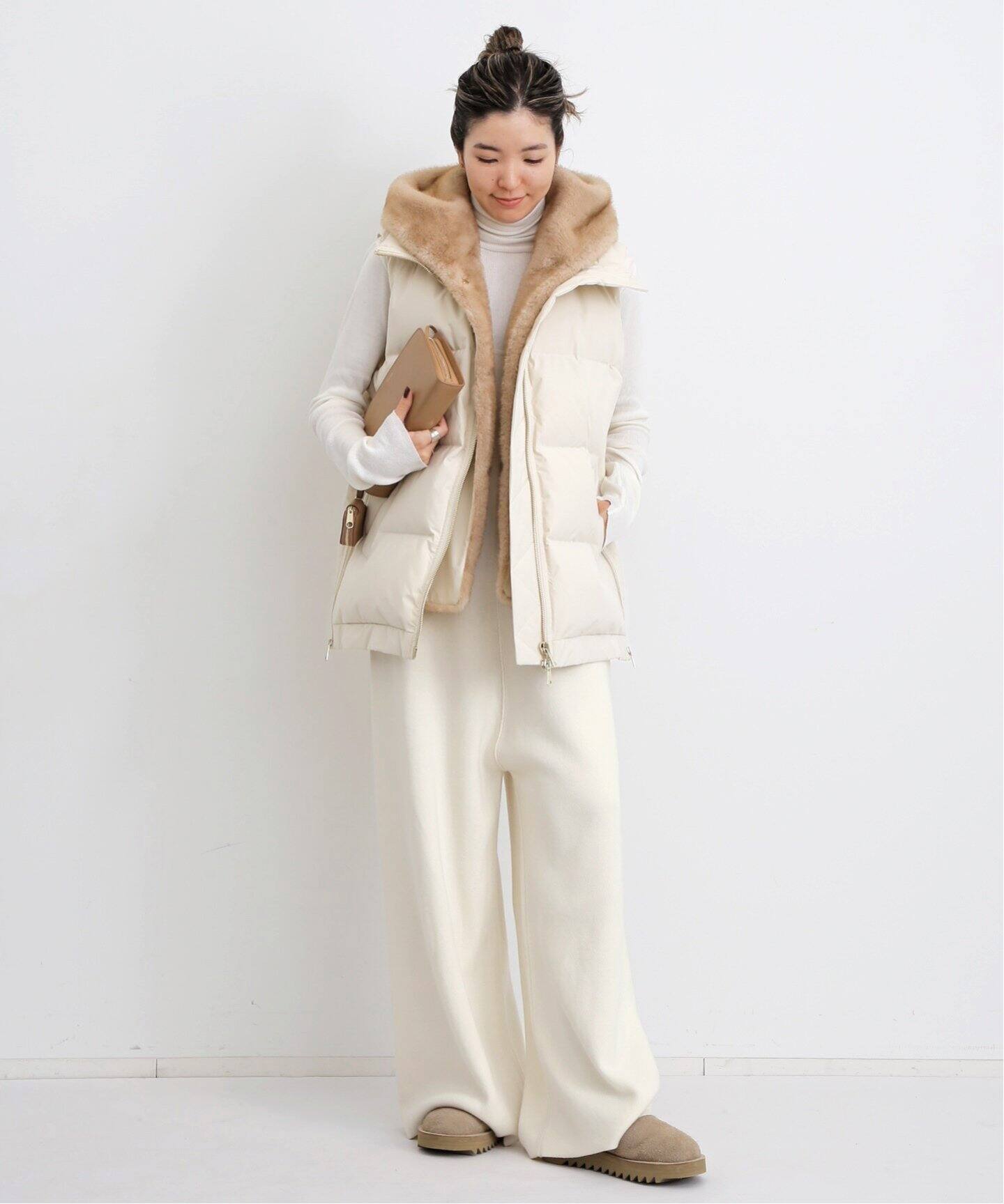 LAUREN MANOOGIAN/ローレン マヌージアン】 DOUBLE KNIT JUMPSUIT 