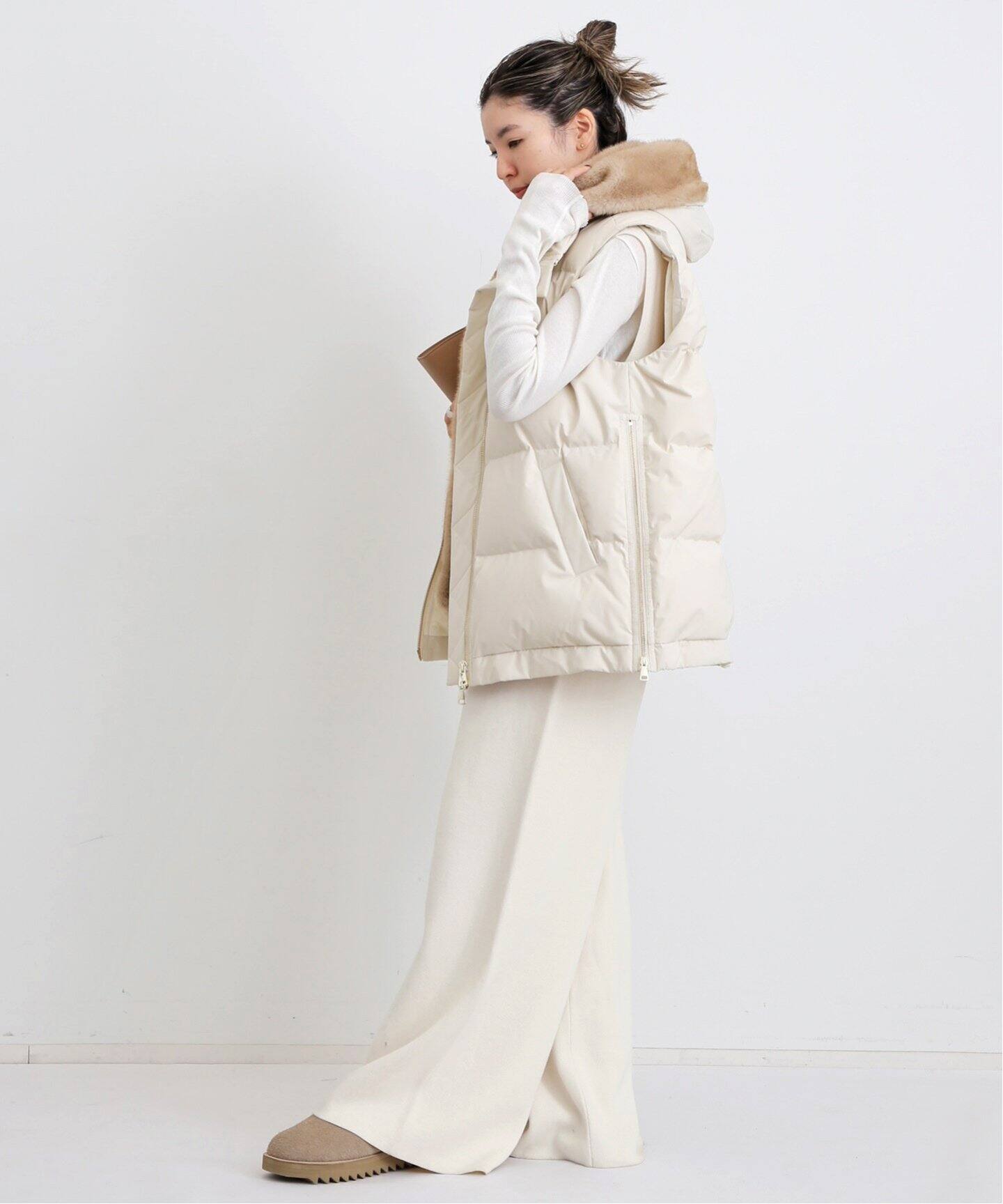 LAUREN MANOOGIAN/ローレン マヌージアン】 DOUBLE KNIT JUMPSUIT 