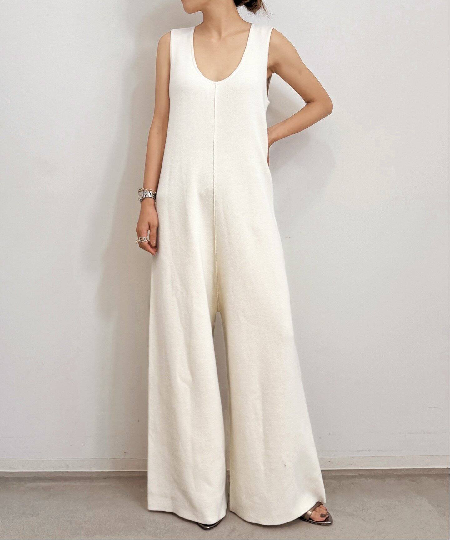 LAUREN MANOOGIAN/ローレン マヌージアン】 DOUBLE KNIT JUMPSUIT 