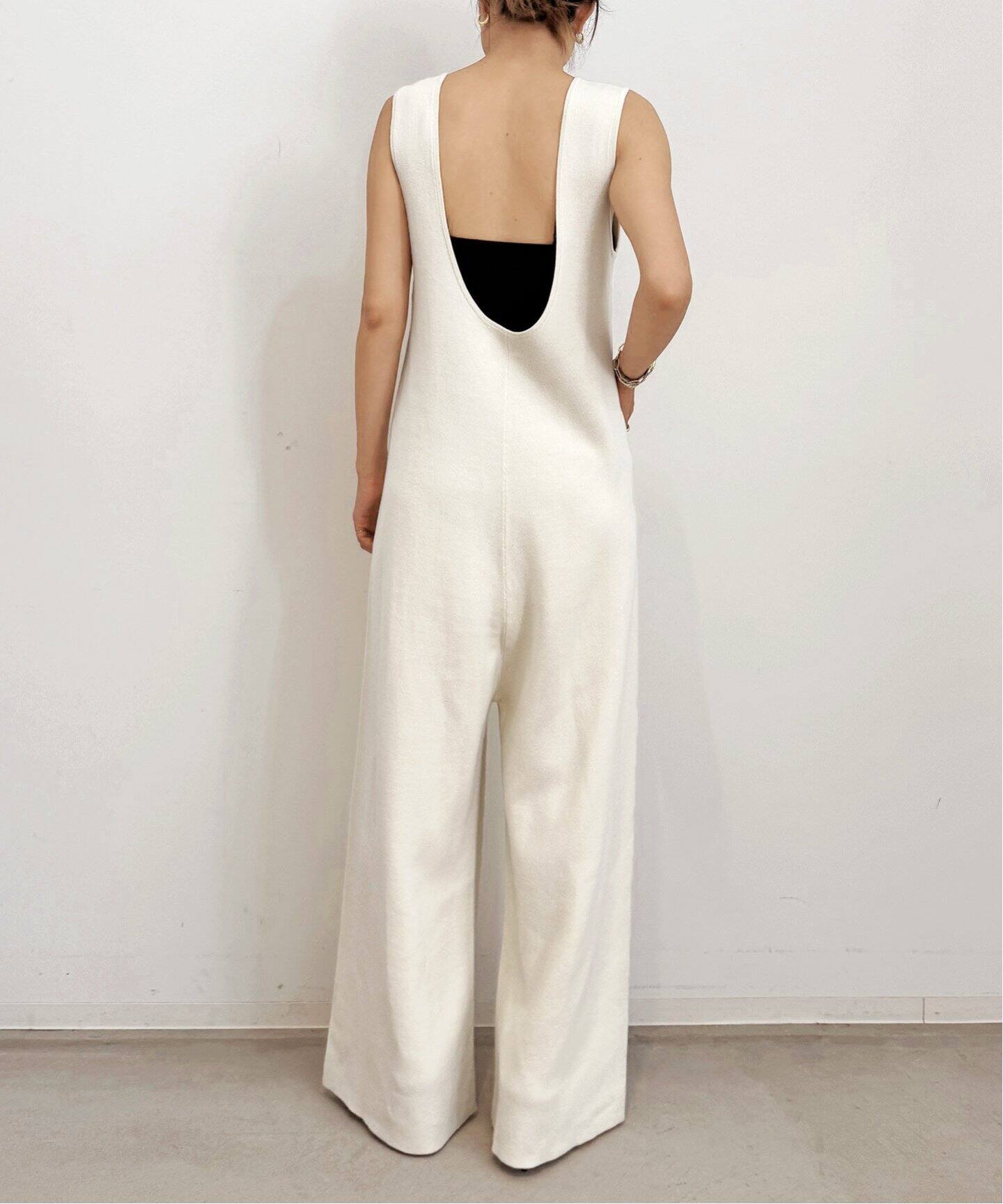 LAUREN MANOOGIAN/ローレン マヌージアン】 DOUBLE KNIT JUMPSUIT 