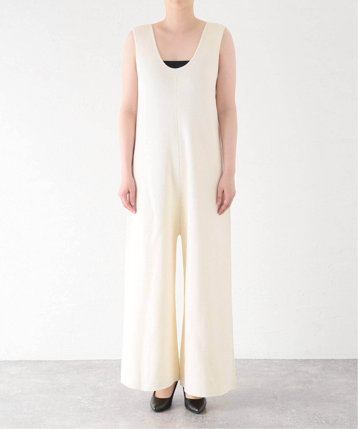 LAUREN MANOOGIAN/ローレン マヌージアン】 DOUBLE KNIT JUMPSUIT 