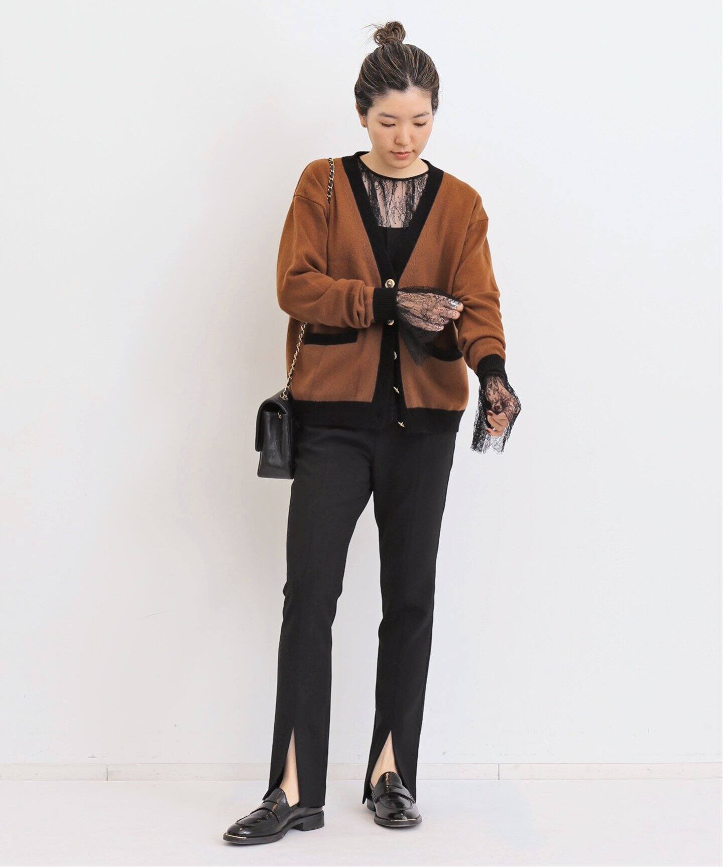 Col Pierrot/コルピエロ】 Strech Slit Pants（スラックス）｜L  