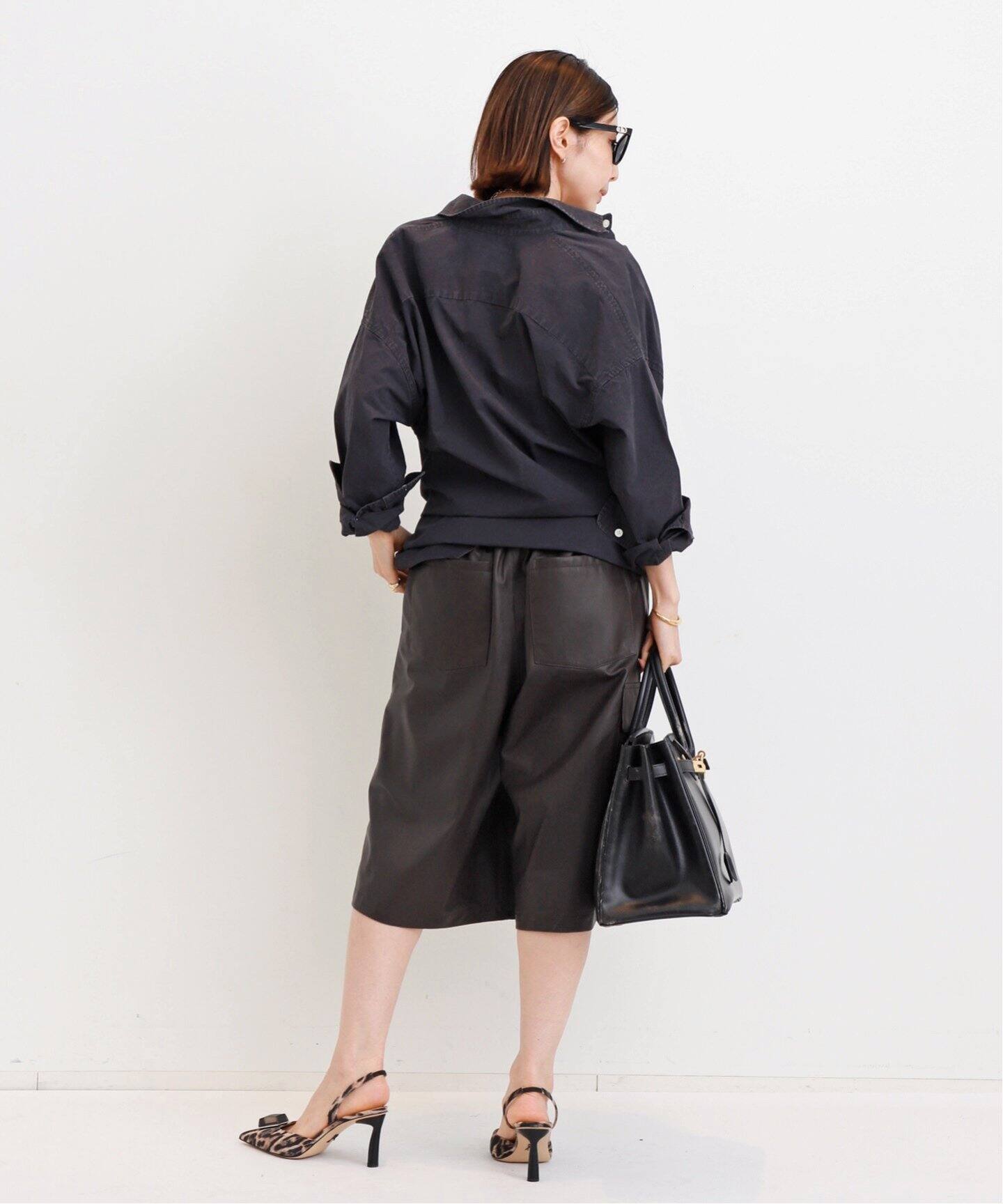 YVES SALOMON/イヴ サロモン】 PANTALON HALF PANTS（ショート