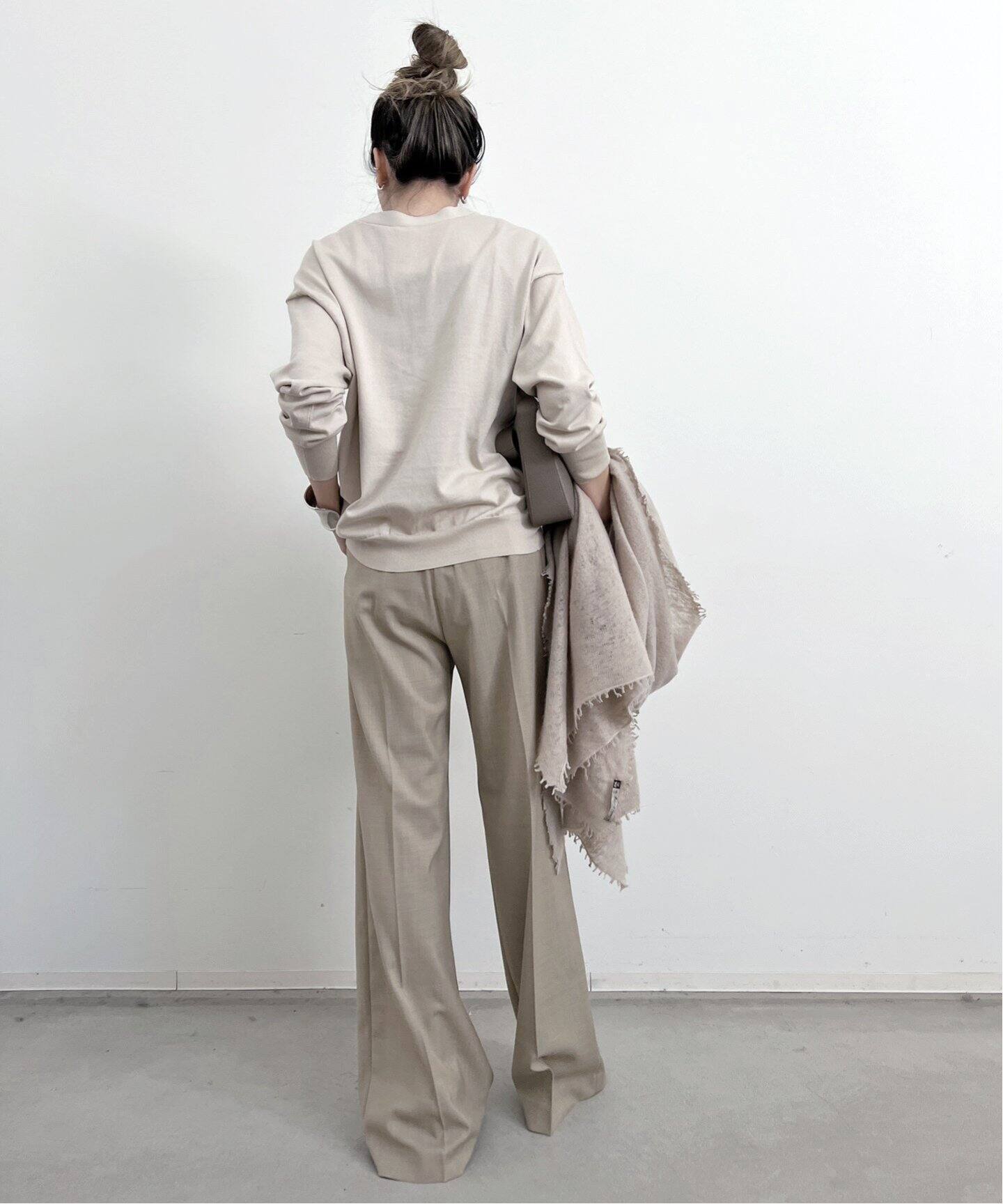 FILIPPA K/フィリッパ コー】 DARCEY WOOL TROUSERS（スラックス）｜L 