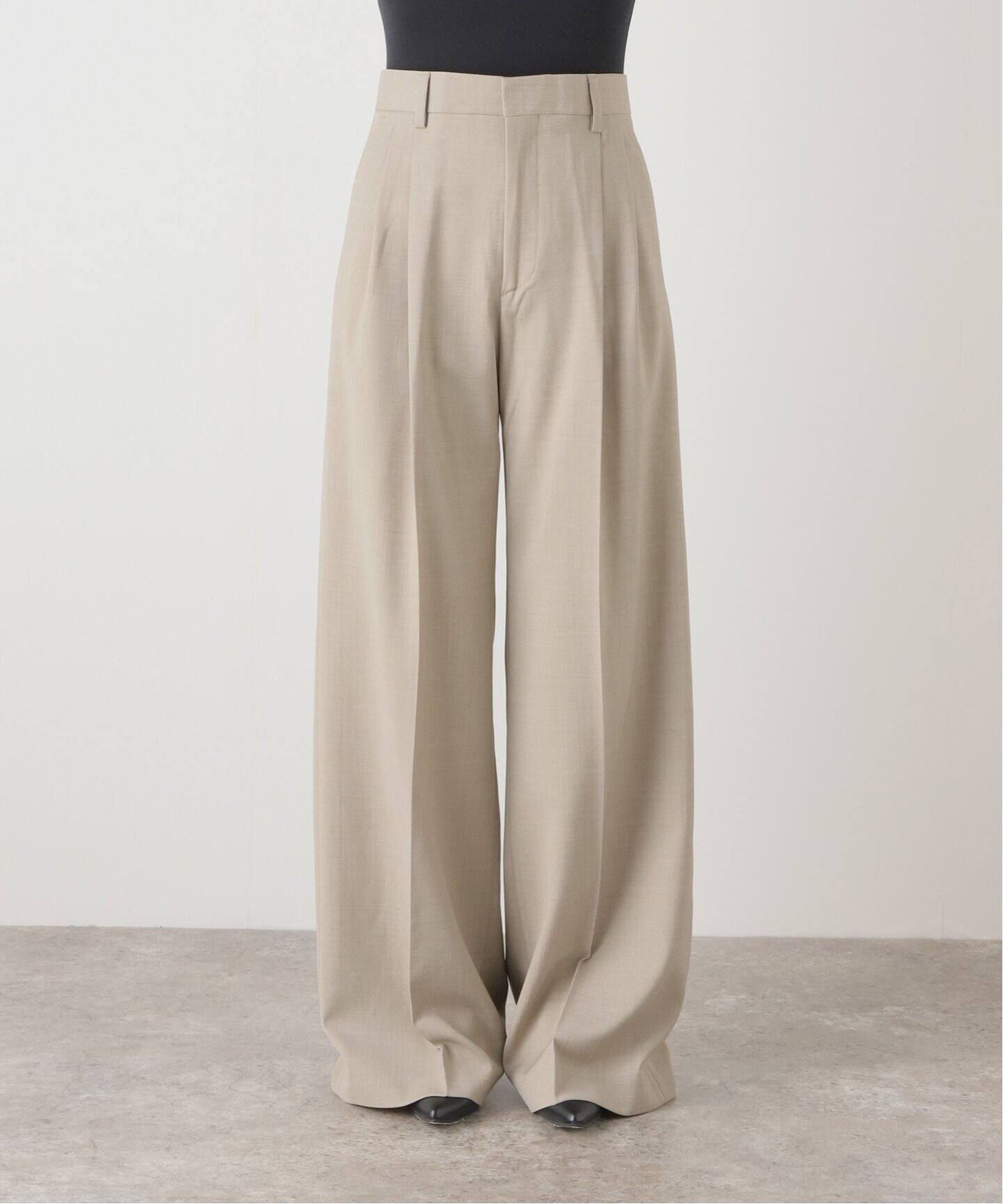 FILIPPA K/フィリッパ コー】 DARCEY WOOL TROUSERS（スラックス）｜L 