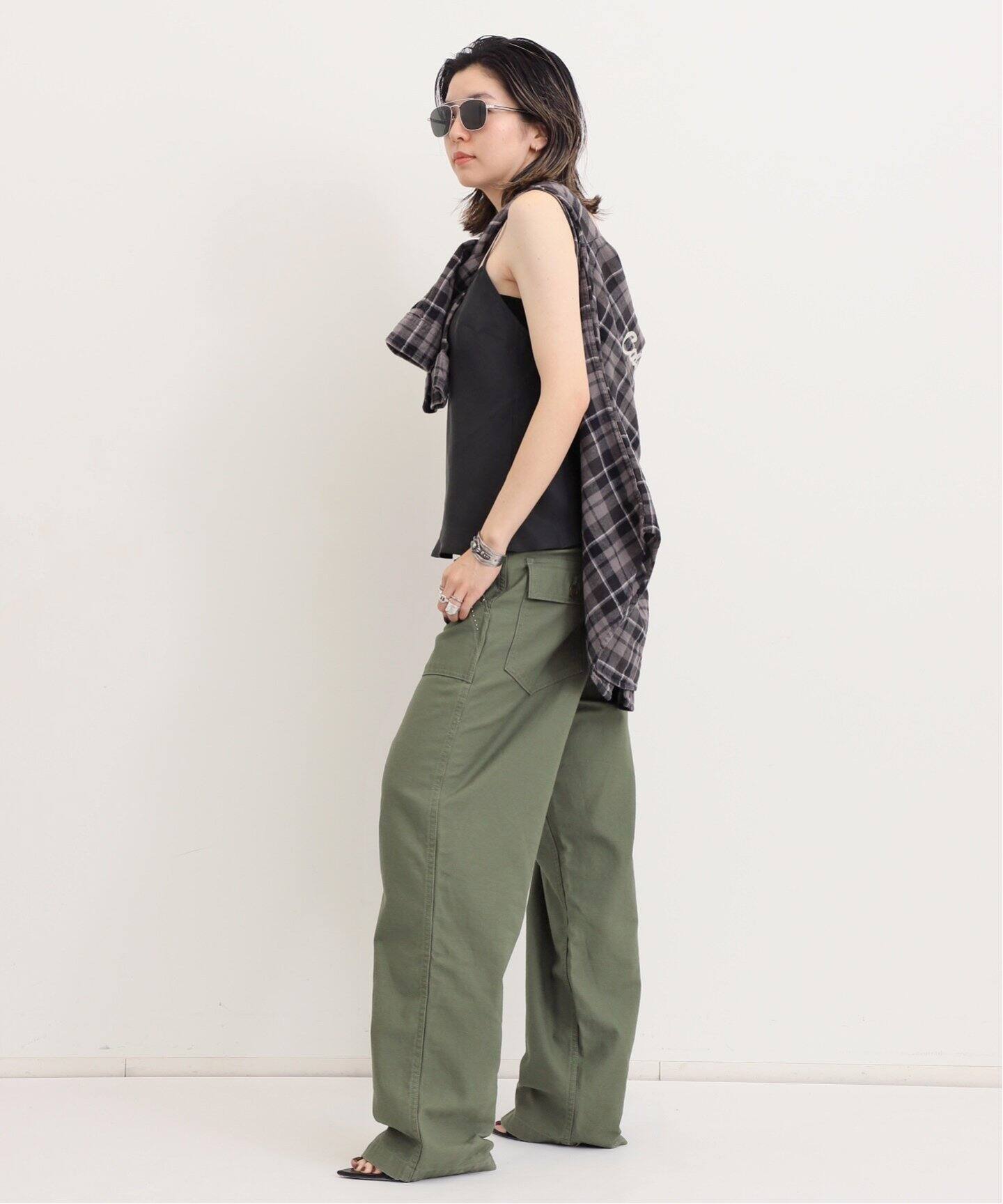 HTC/エイチティーシー】 POCKET STUDS DESIGN BAKER PANTS（その他 