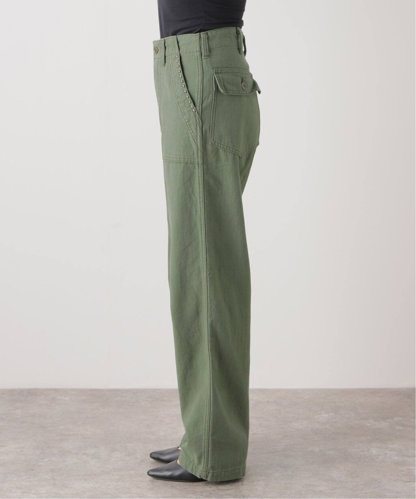 HTC/エイチティーシー】 POCKET STUDS DESIGN BAKER PANTS（その他 
