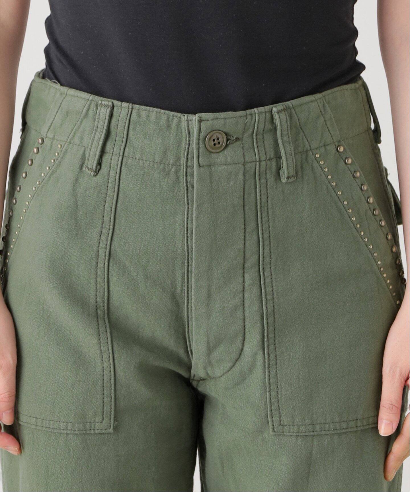 HTC/エイチティーシー】 POCKET STUDS DESIGN BAKER PANTS（その他 
