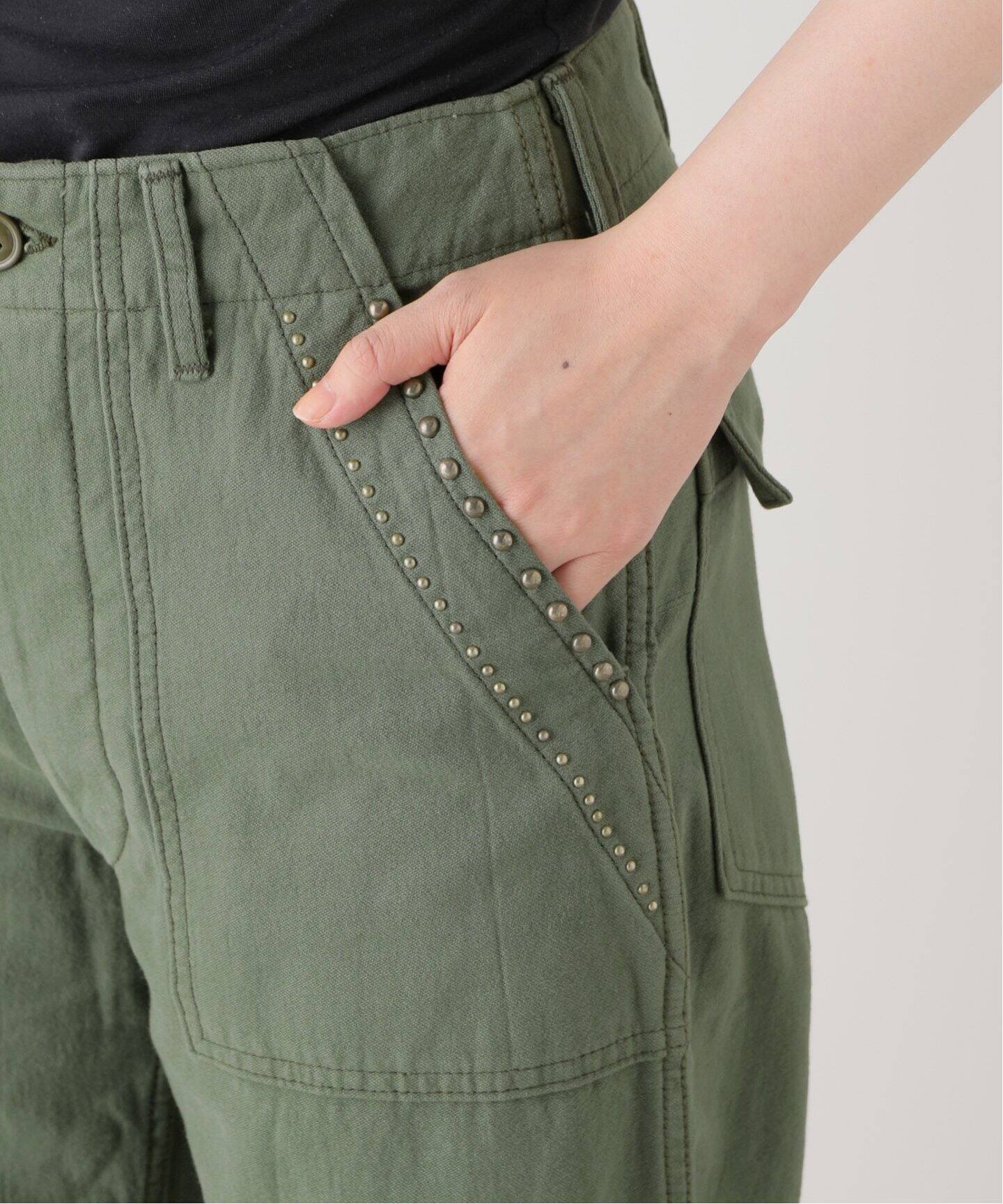 HTC/エイチティーシー】 POCKET STUDS DESIGN BAKER PANTS（その他 