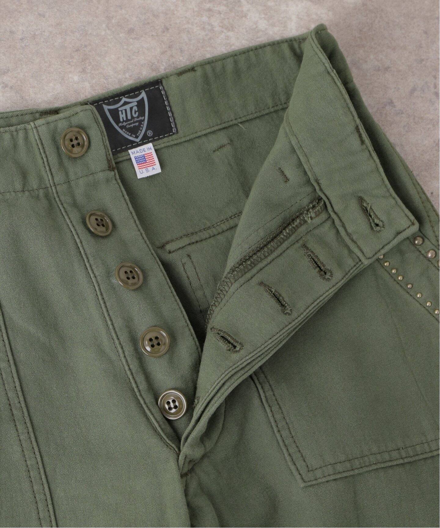 HTC/エイチティーシー】 POCKET STUDS DESIGN BAKER PANTS（その他 