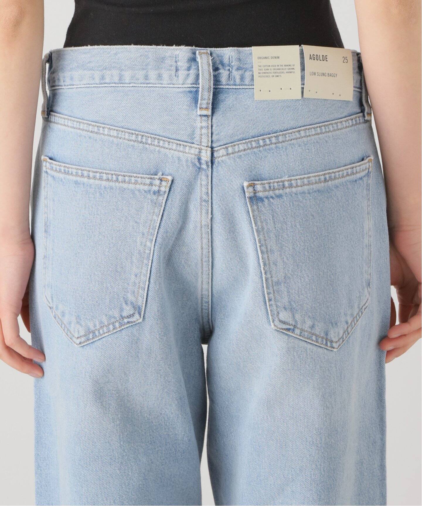 AGOLDE/エーゴールドイー】 LOW SLUNG BAGGY DENIM（デニムパンツ 