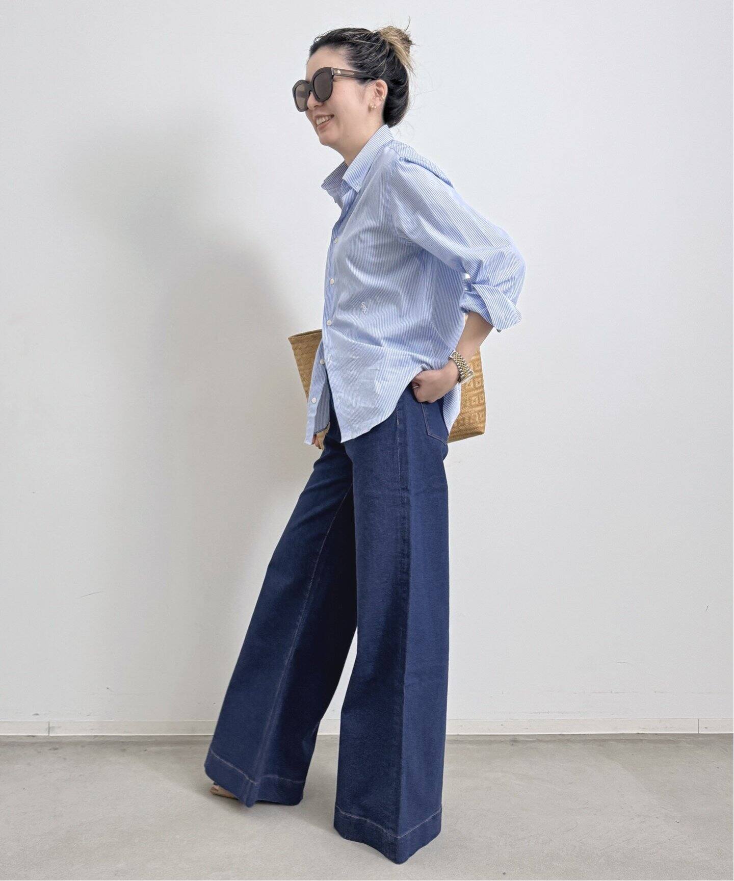 DL1961/ディーエル1961】 HEPBURN WIDE LEG DENIM（デニムパンツ 