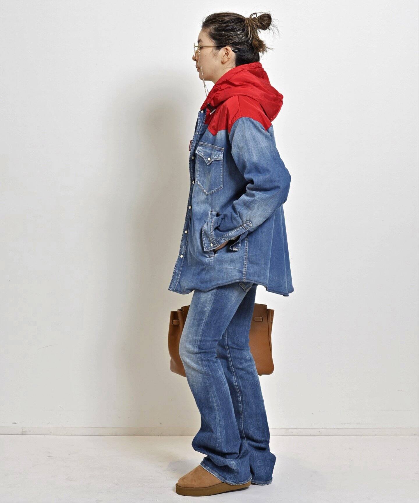 DSQUARED2/ディースクエアード】 Medium Waist Flare Jean（デニム 