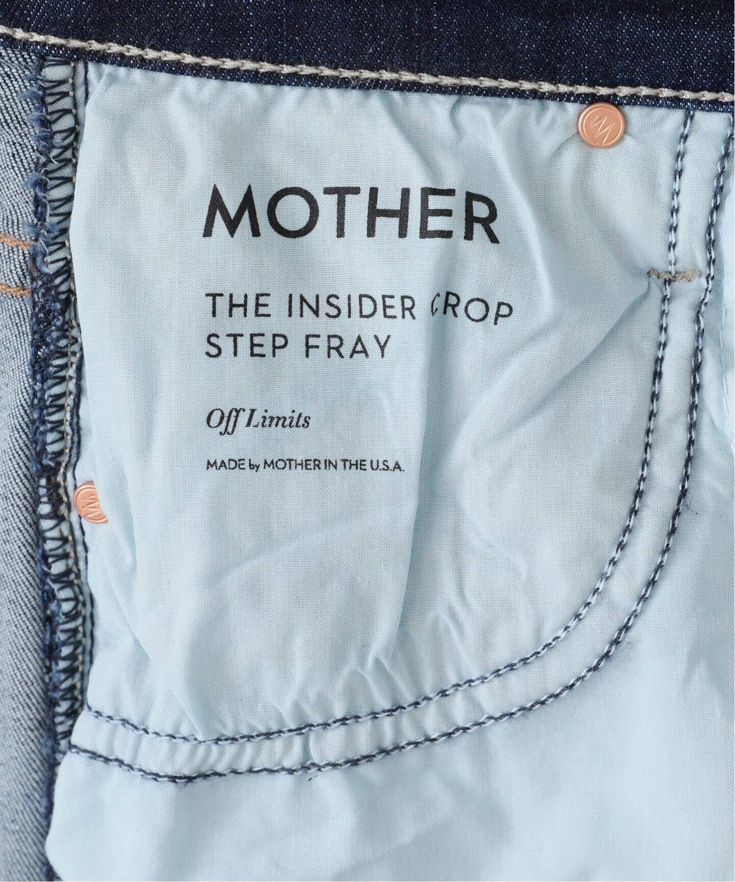 MOTHER/マザー】 THE INSIDER DENIM（デニムパンツ・ジーンズ）｜L  