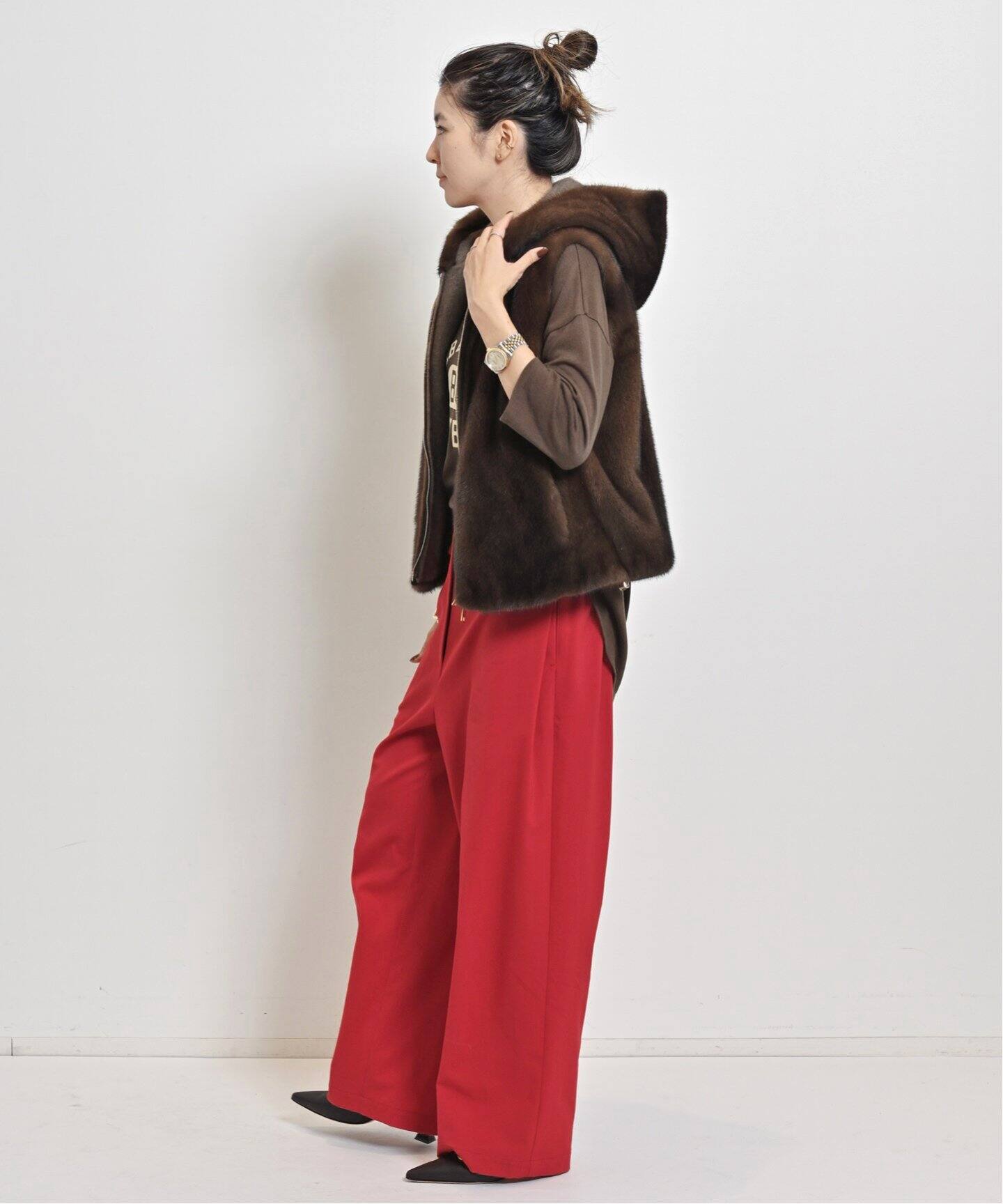 CORDERA/コルデラ】 TAILORING POCKET PANTS（スラックス）｜L 
