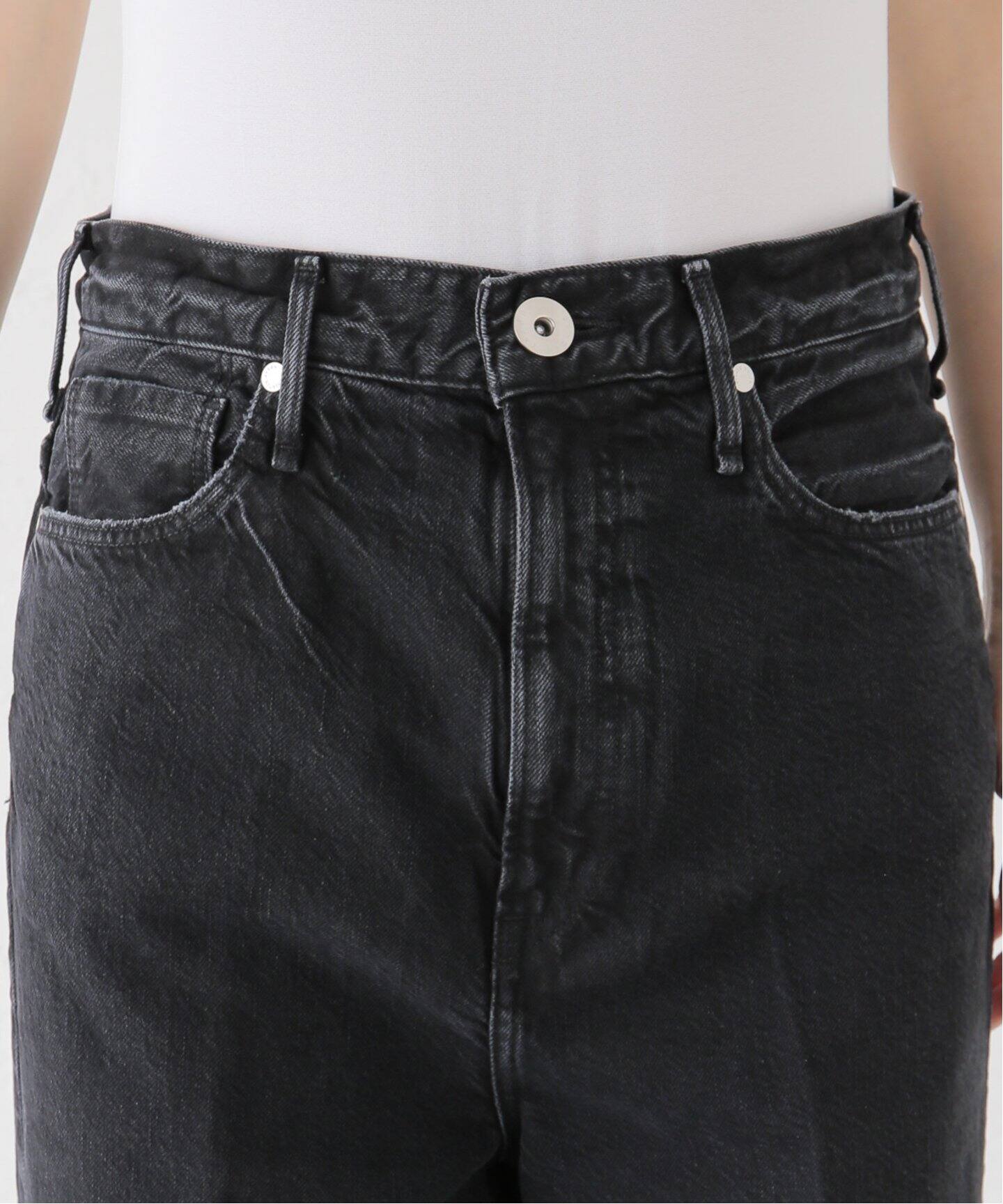 UPPER HIGHTS/アッパーハイツ】 THE SISTER DENIM（BLACK）（デニム 