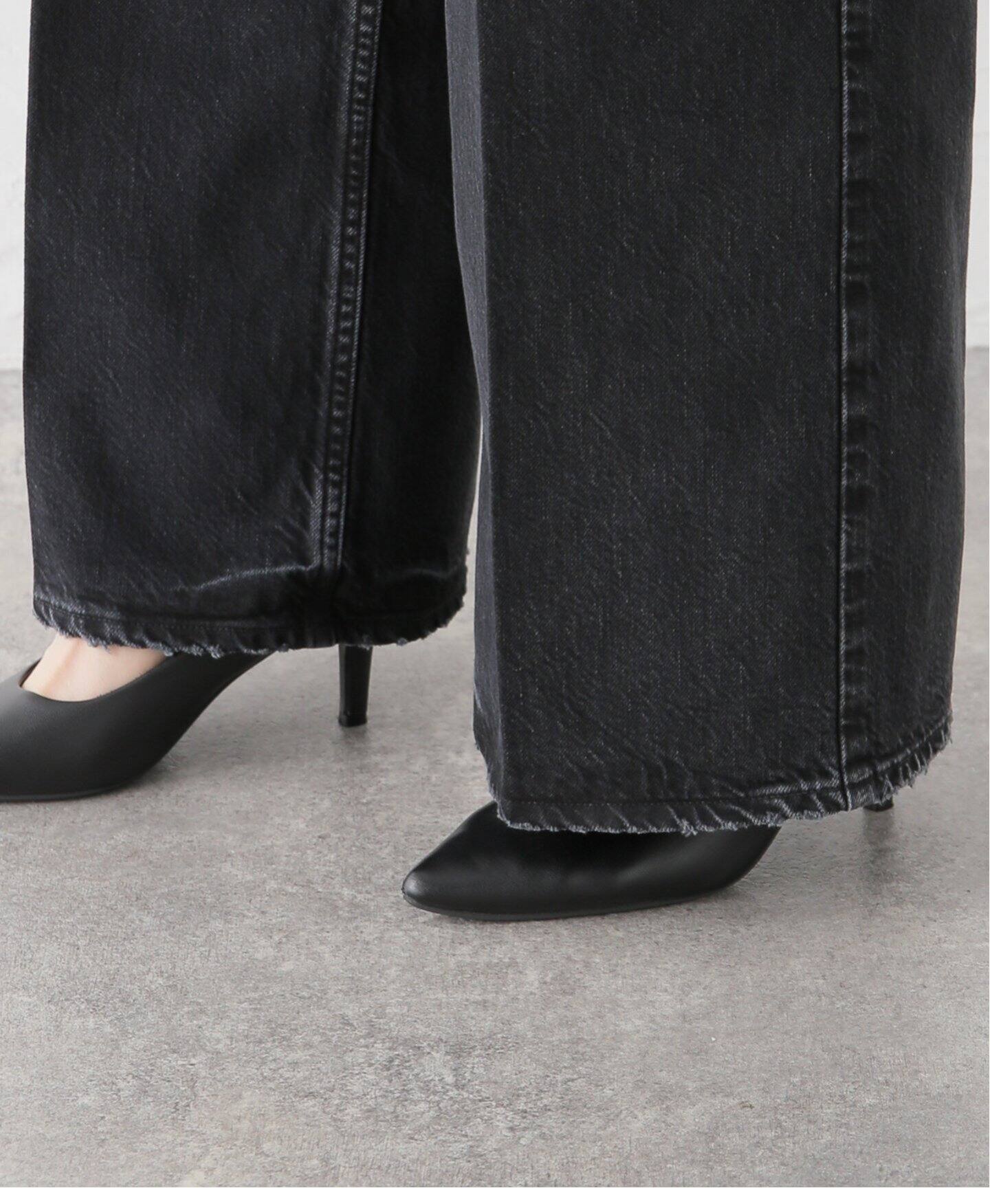UPPER HIGHTS/アッパーハイツ】 THE SISTER DENIM（BLACK）（デニム 