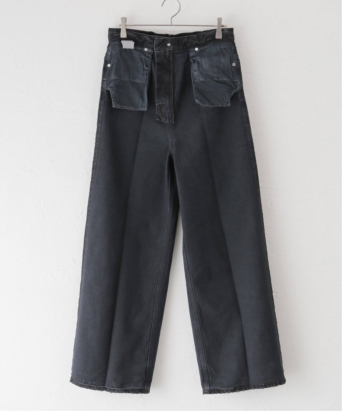 UPPER HIGHTS/アッパーハイツ】 THE SISTER DENIM（BLACK）（デニム 