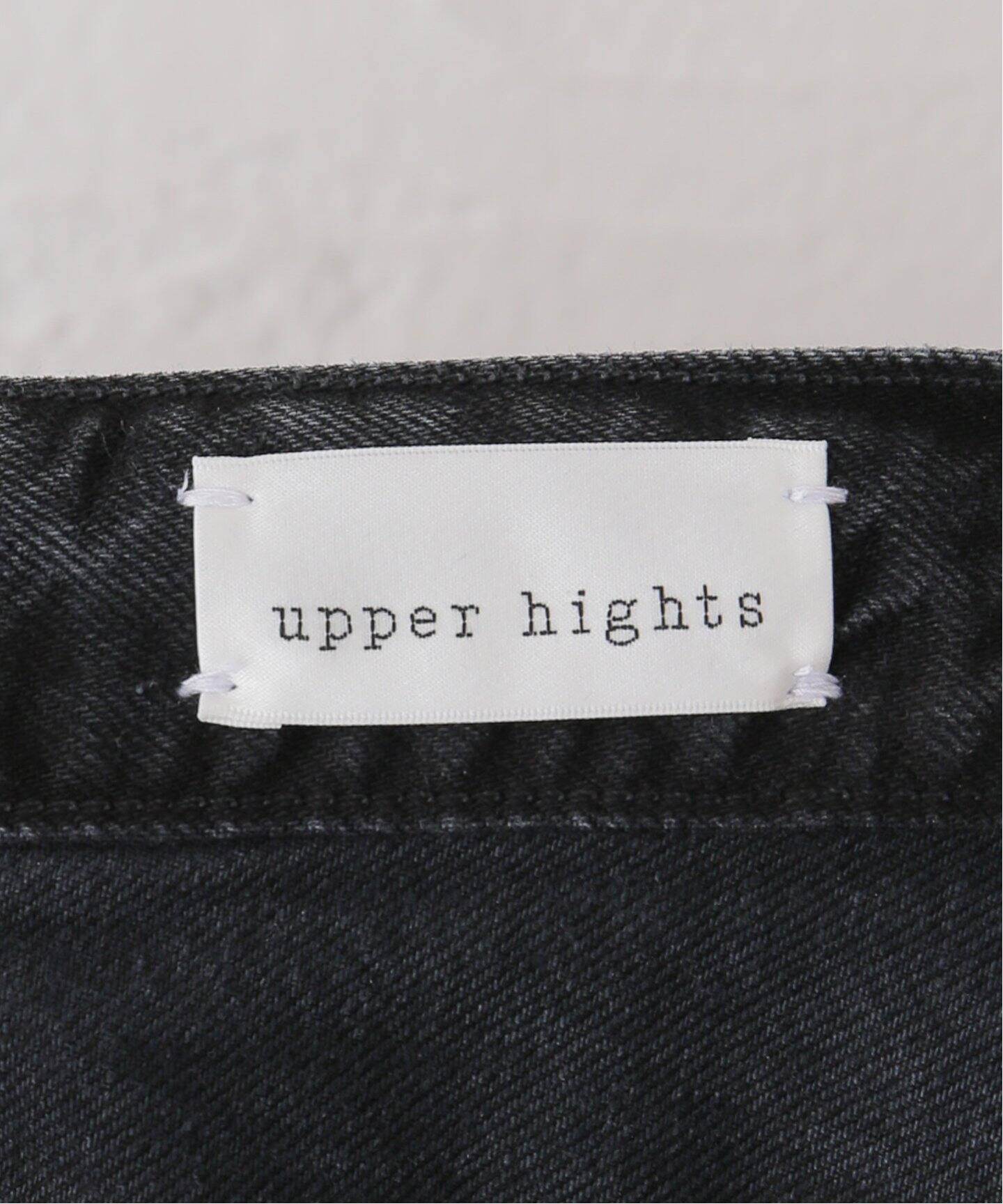 UPPER HIGHTS/アッパーハイツ】 THE SISTER DENIM（BLACK）（デニム 