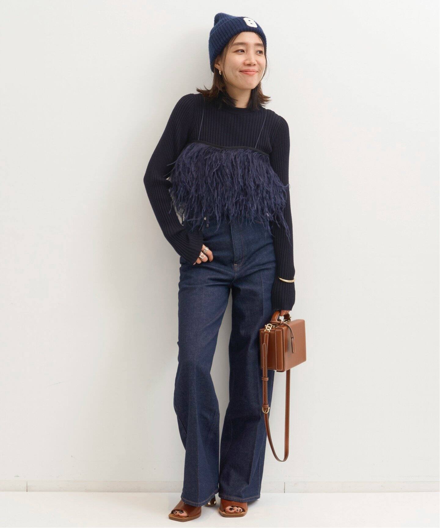 UPPER HIGHTS/アッパーハイツ】 THE SISTER DENIM（INDIGO）（デニム 