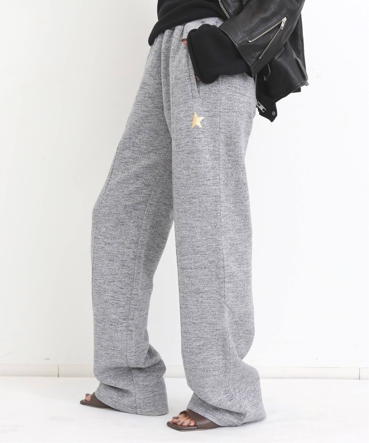 GOLDEN GOOSE/ゴールデン グース】 JOGGINGS WIDE LEG PANTS  