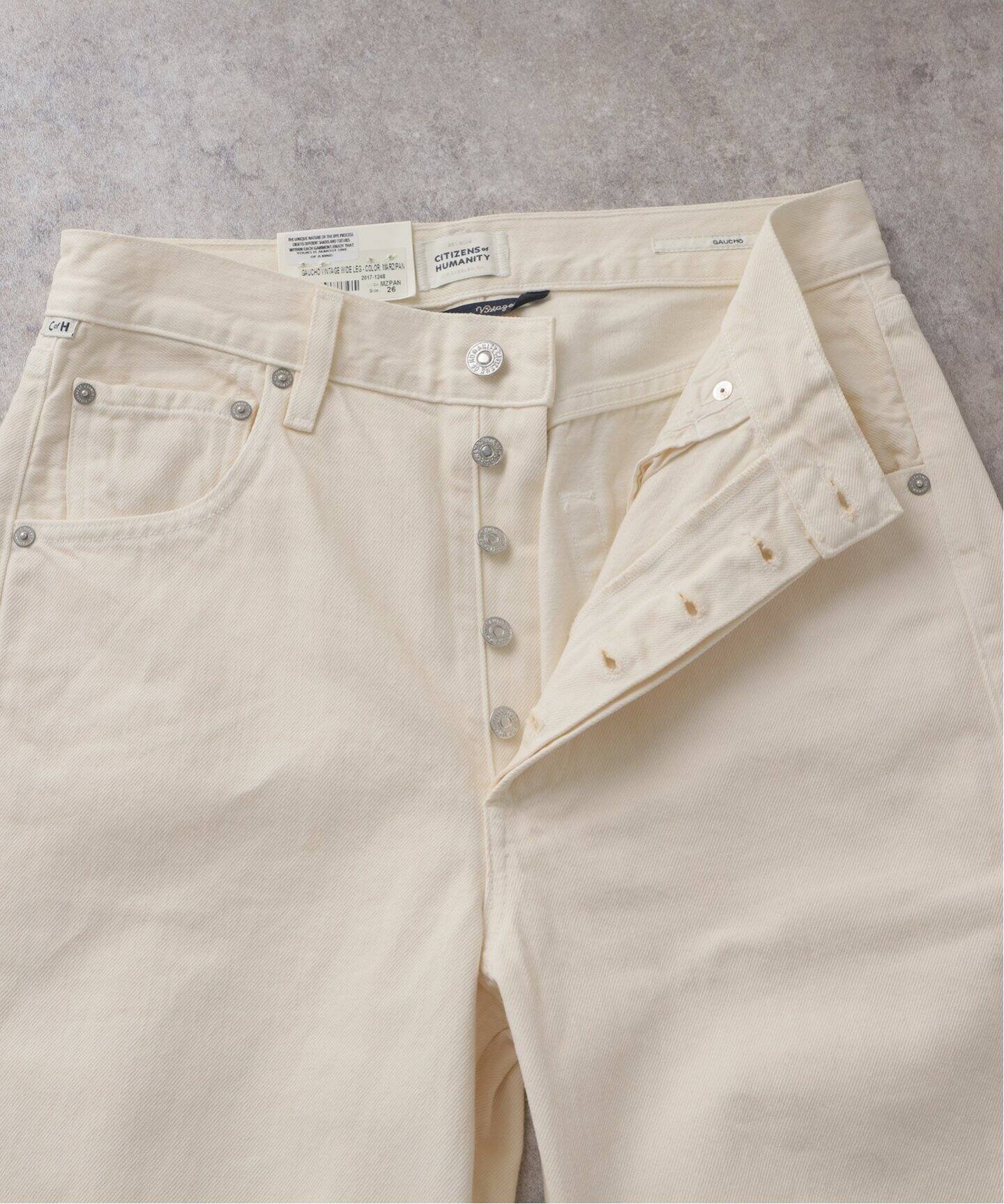 CITIZENS OF HUMANITY】 GAUCHO VINTAGE WIDE LEG DENIM（デニムパンツ 