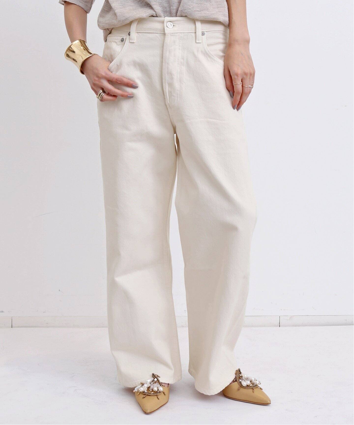 CITIZENS OF HUMANITY】 GAUCHO VINTAGE WIDE LEG DENIM（デニムパンツ 
