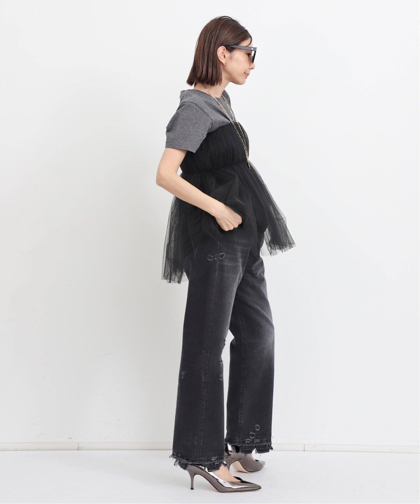 R13/アールサーティーン】 BOYFRIEND JEAN（デニムパンツ・ジーンズ 