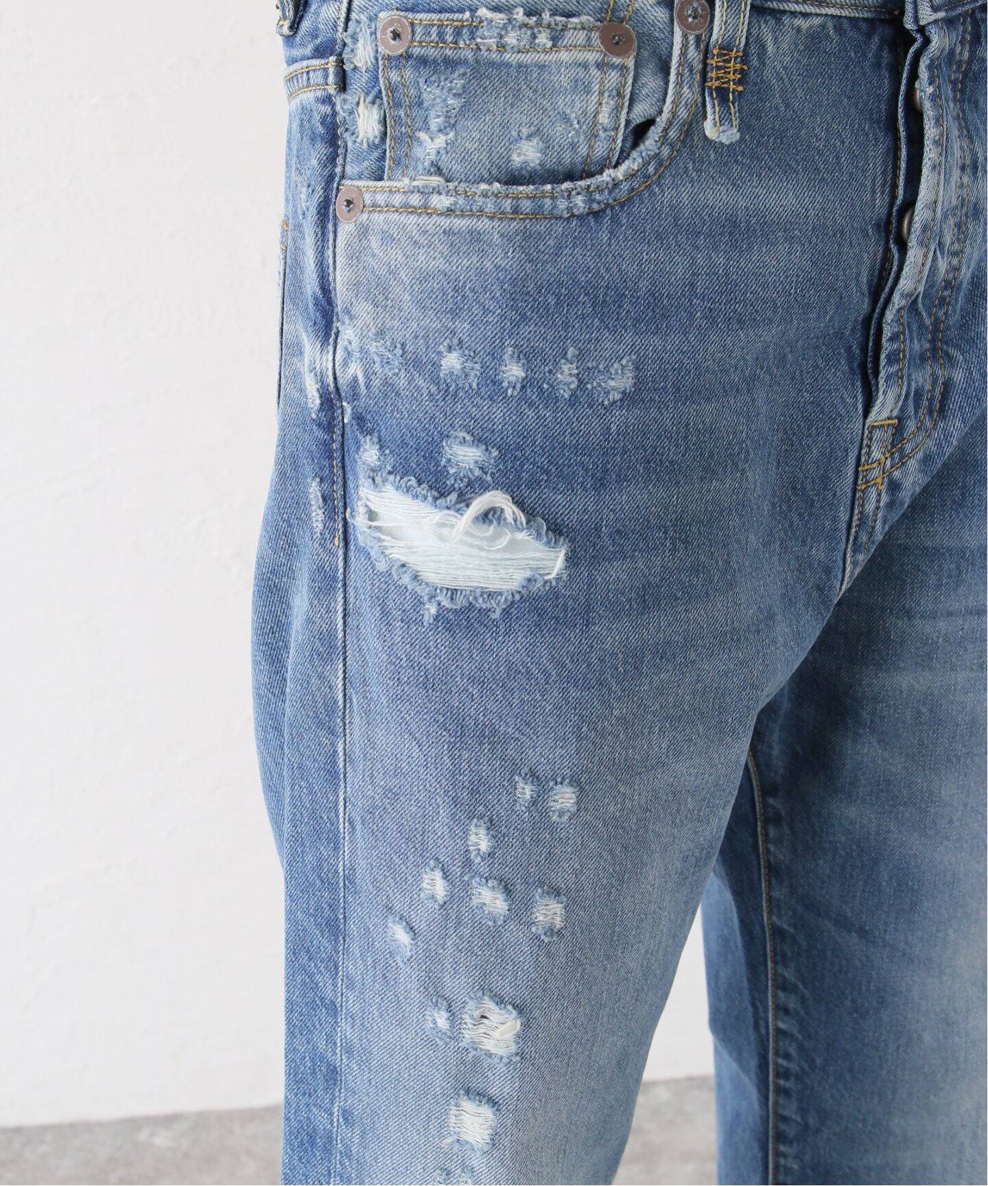 R13/アールサーティーン】 TAILORED DROP DENIM（デニムパンツ 
