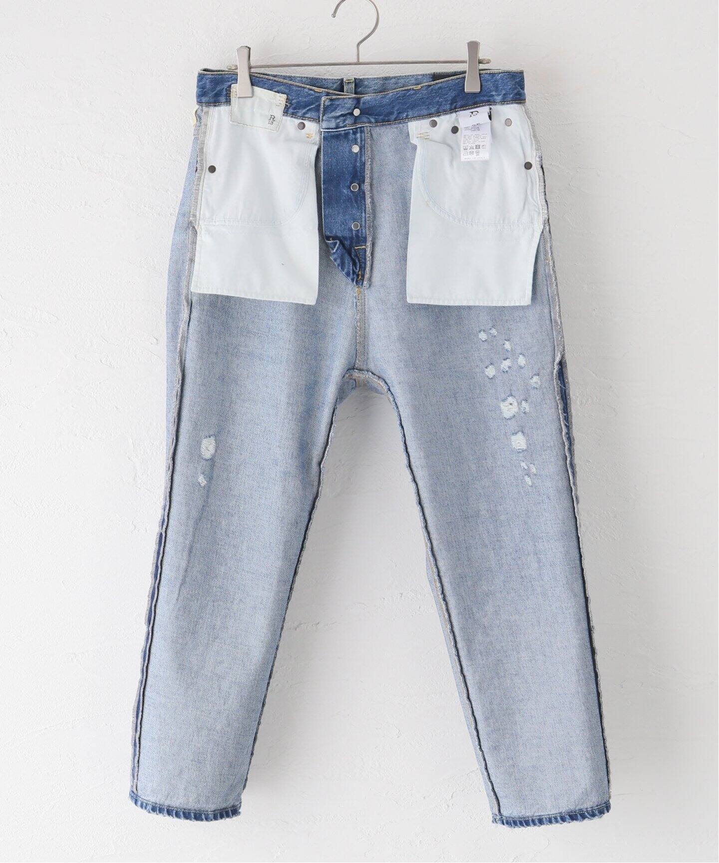 R13/アールサーティーン】 TAILORED DROP DENIM（デニムパンツ 