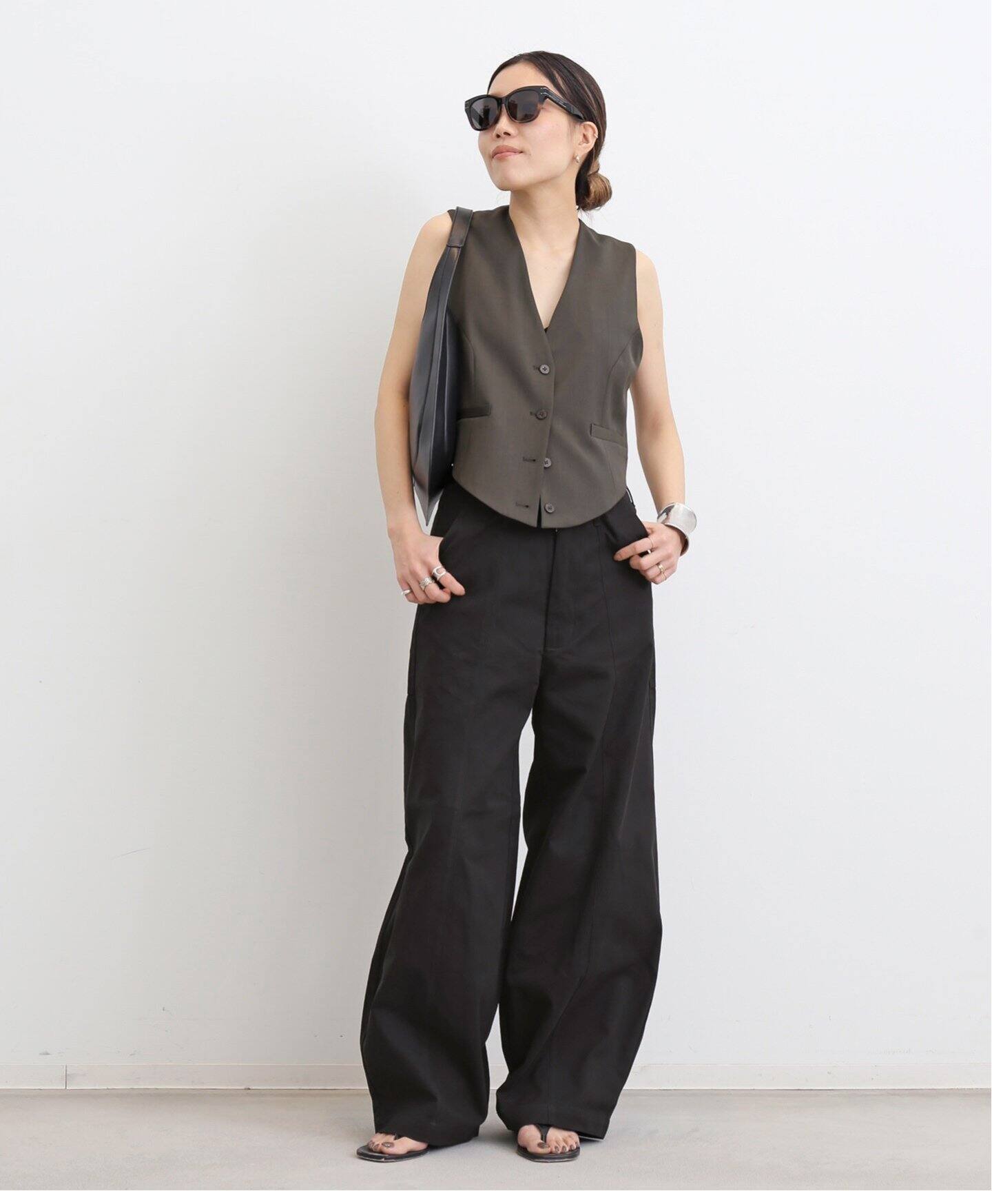 REVES/リーブス】 CURVE PANTS（その他パンツ）｜L