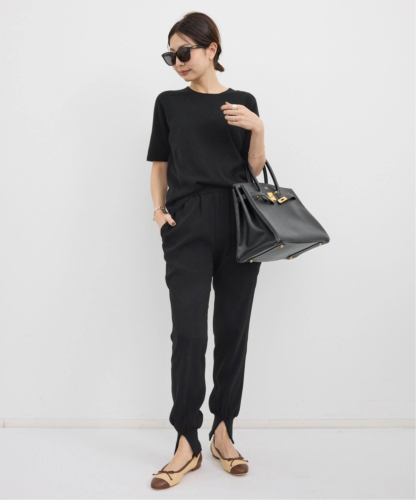 Col Pierrot/コル ピエロ】 Rib Pants（その他パンツ）｜L 