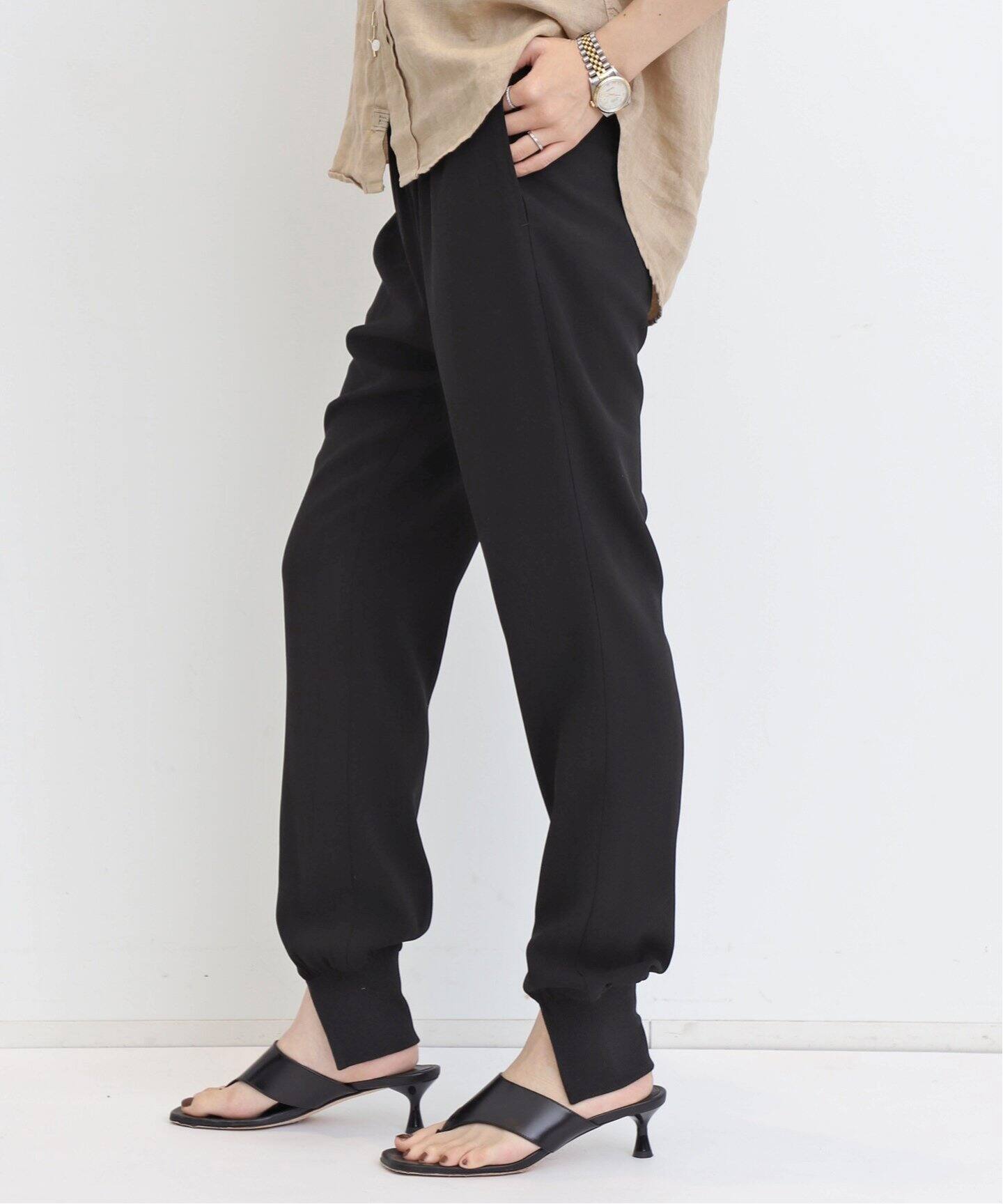 Col Pierrot/コル ピエロ】 Rib Pants（その他パンツ）｜L  