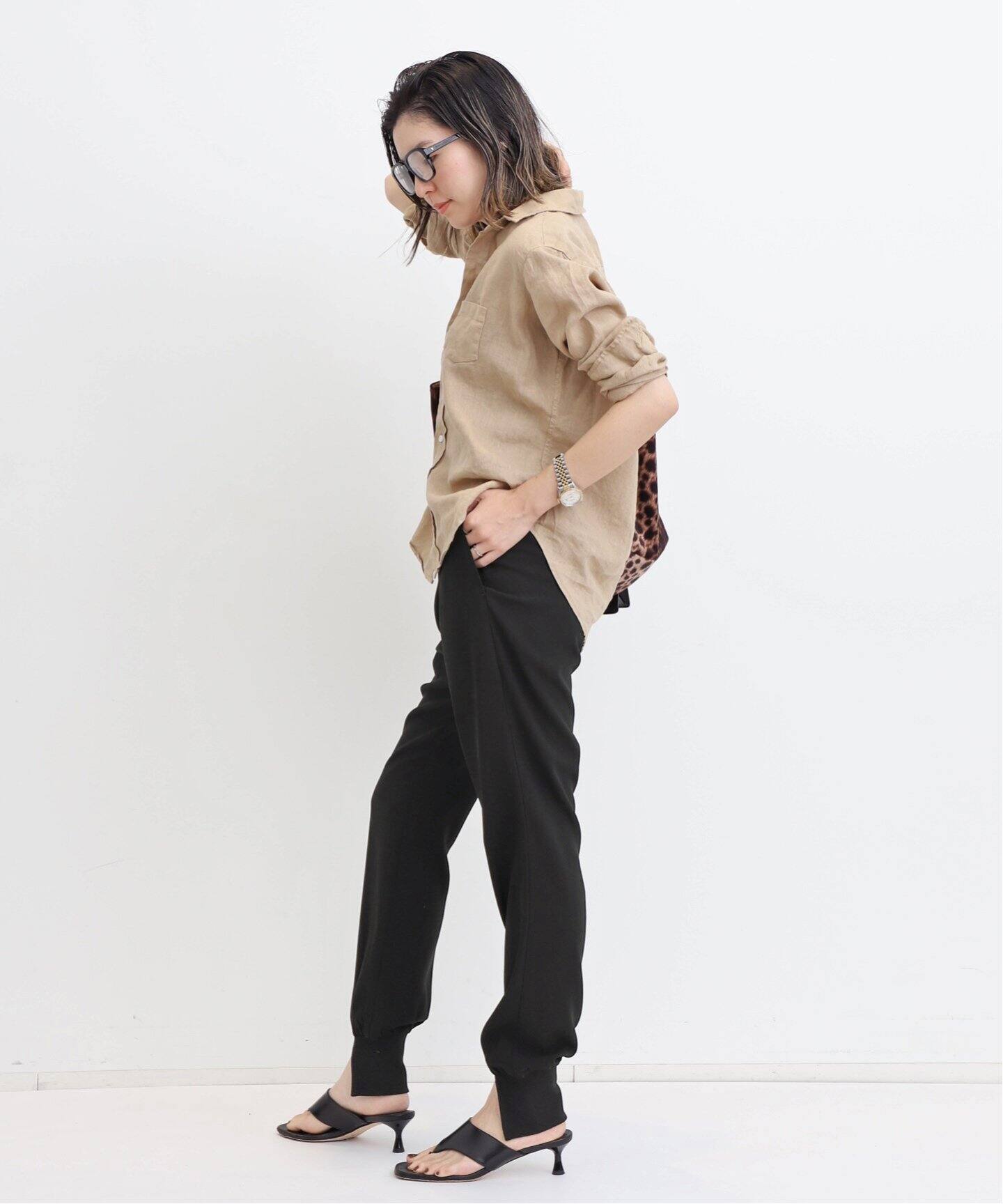 Col Pierrot/コル ピエロ】 Rib Pants（その他パンツ）｜L