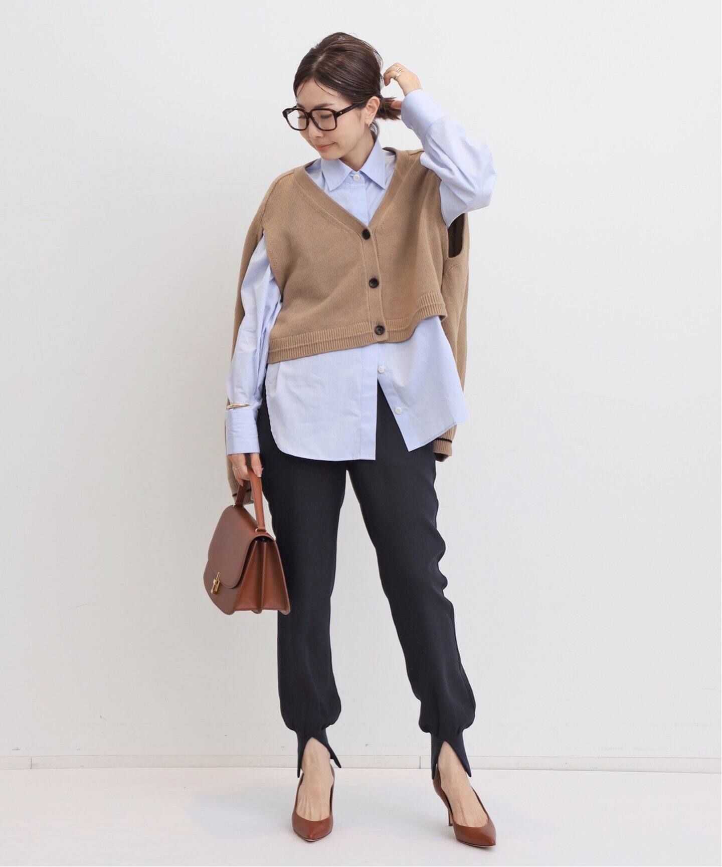 Col Pierrot/コル ピエロ】 Rib Pants（その他パンツ）｜L