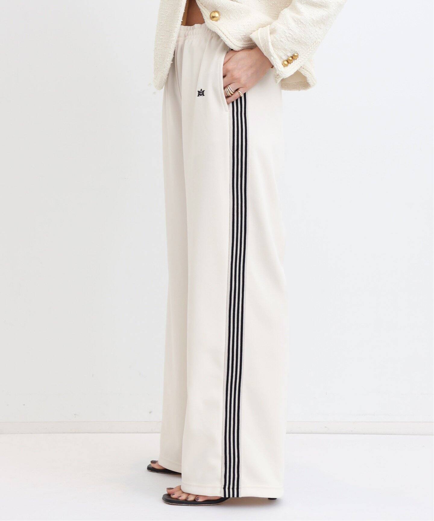 AMERICANA/アメリカーナ】 ジャージーパンツ（ジャージ／トラック  