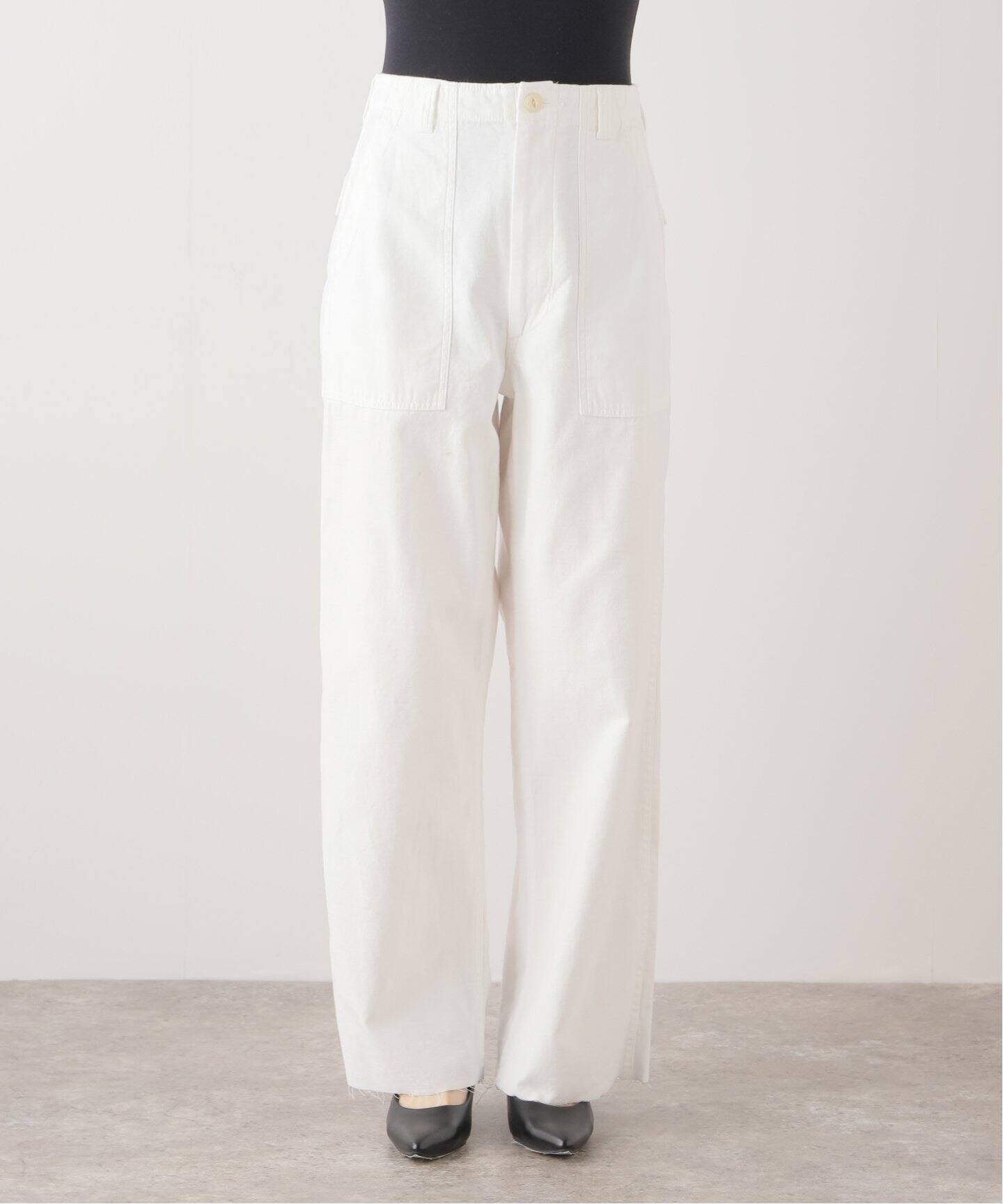 マディソンブルー SIDE 事前の ADJUSTER PANTS FLANNEL 02
