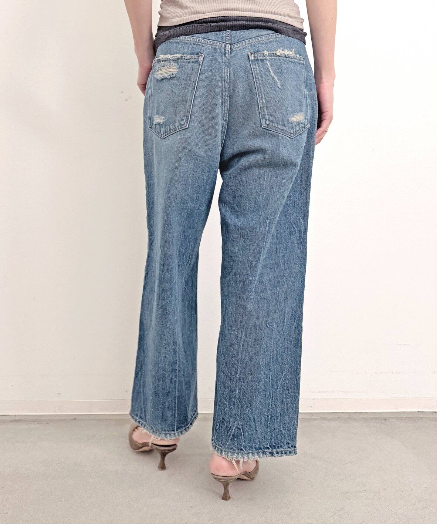 RED CARD/レッド カード】 DAKOTA CROPPED DENIM（デニムパンツ 