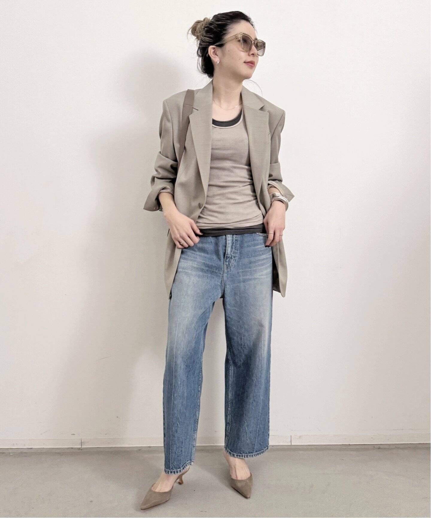 RED CARD/レッド カード】 DAKOTA CROPPED DENIM（デニムパンツ  