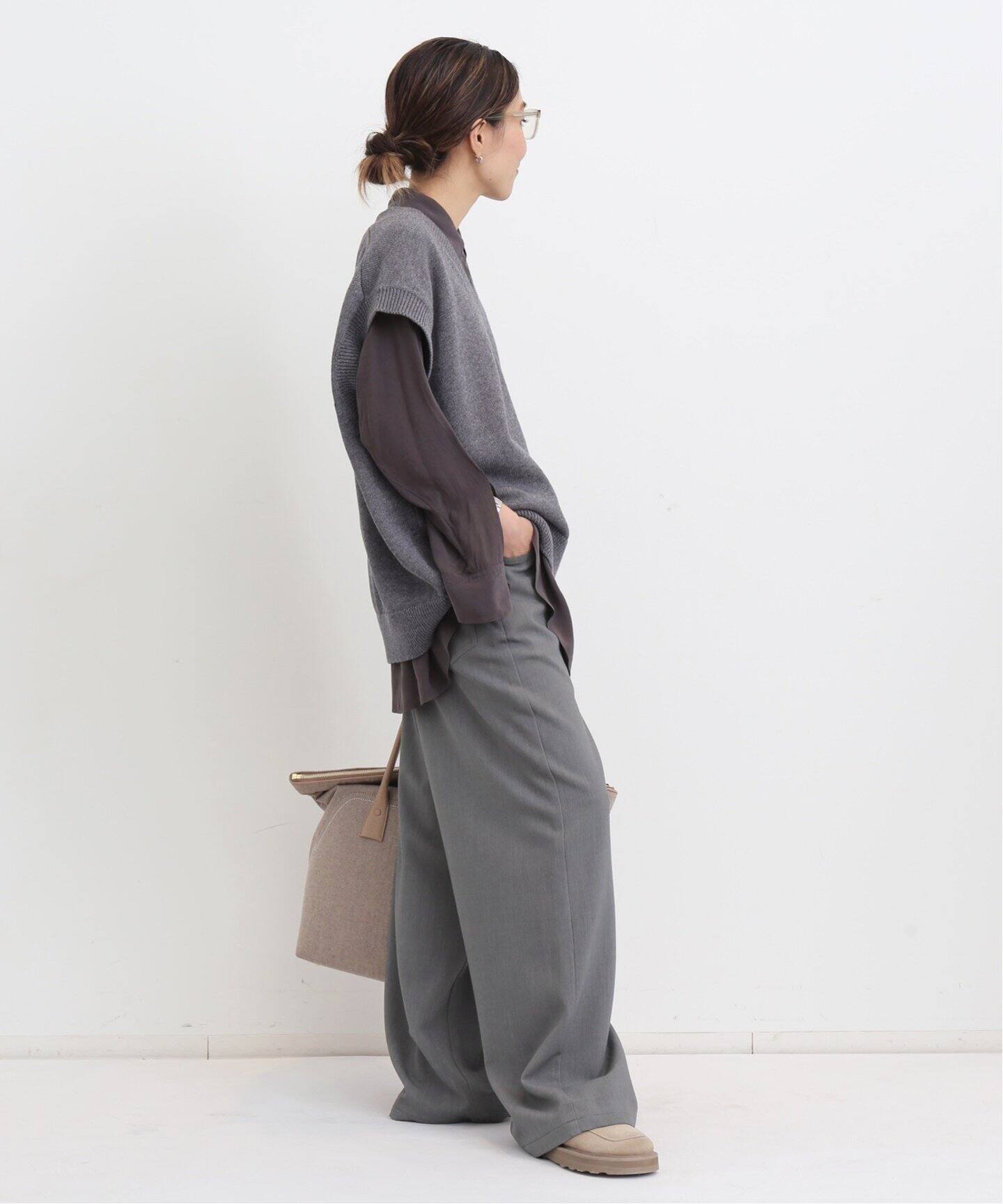 6/1】【GOOD GRIEF/グッドグリーフ】Wide Pants 