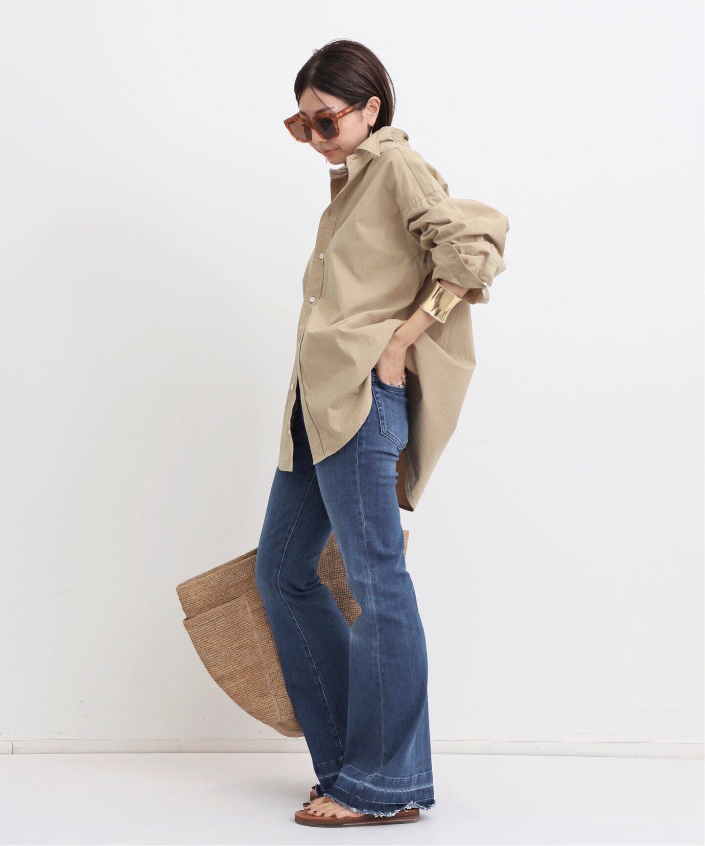 FRAME/フレイム】 FLARE DENIM（デニムパンツ・ジーンズ）｜L  