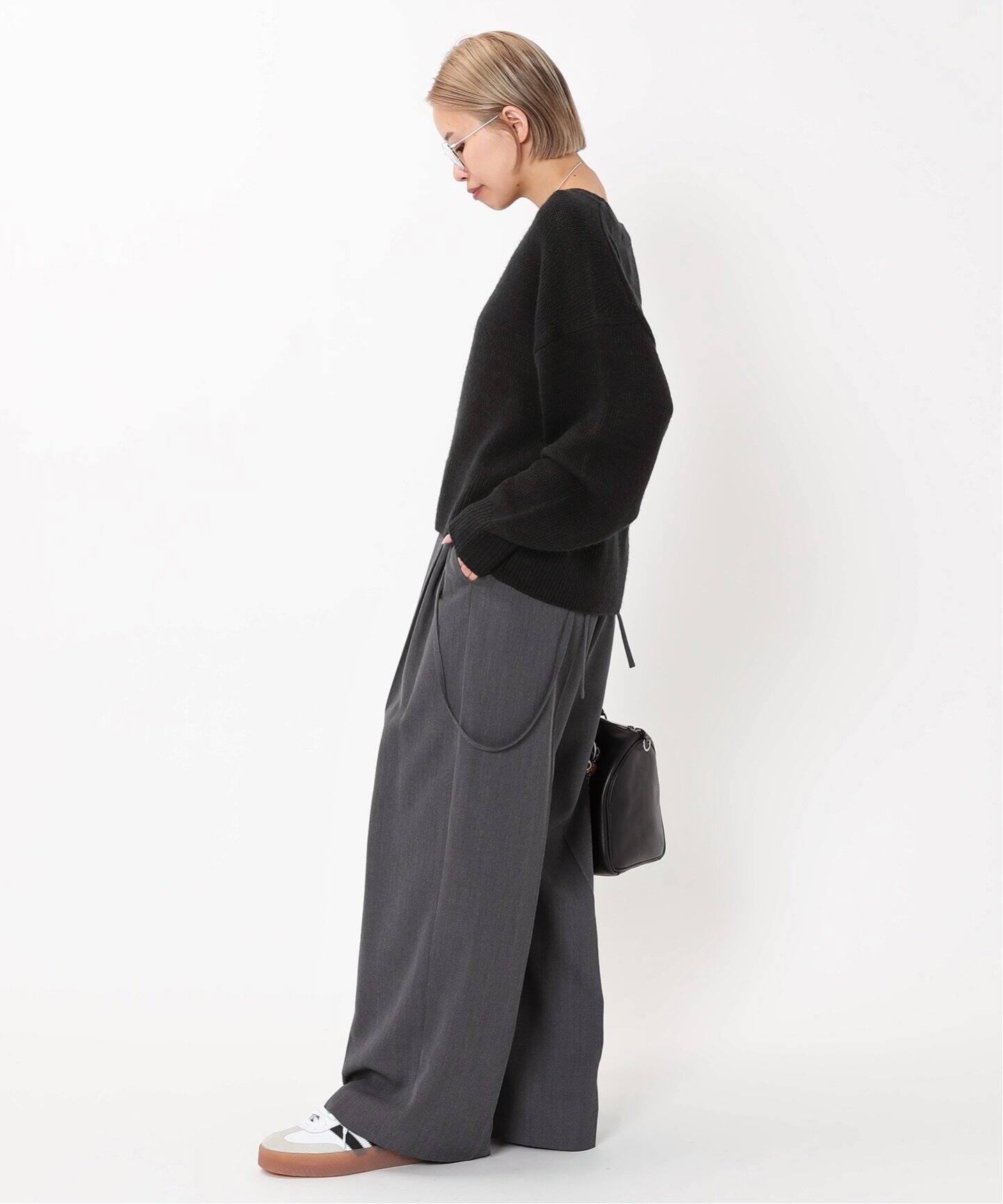 AP STUDIO サスペンダーパンツ