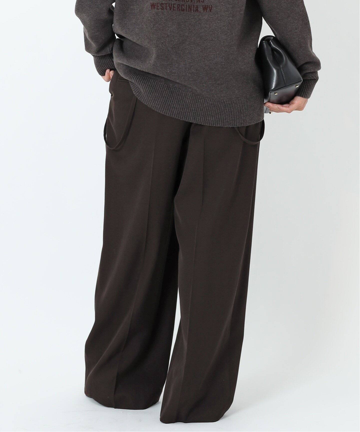 ツイルサスペンダーパンツ（スラックス）｜AP STUDIO（エーピー